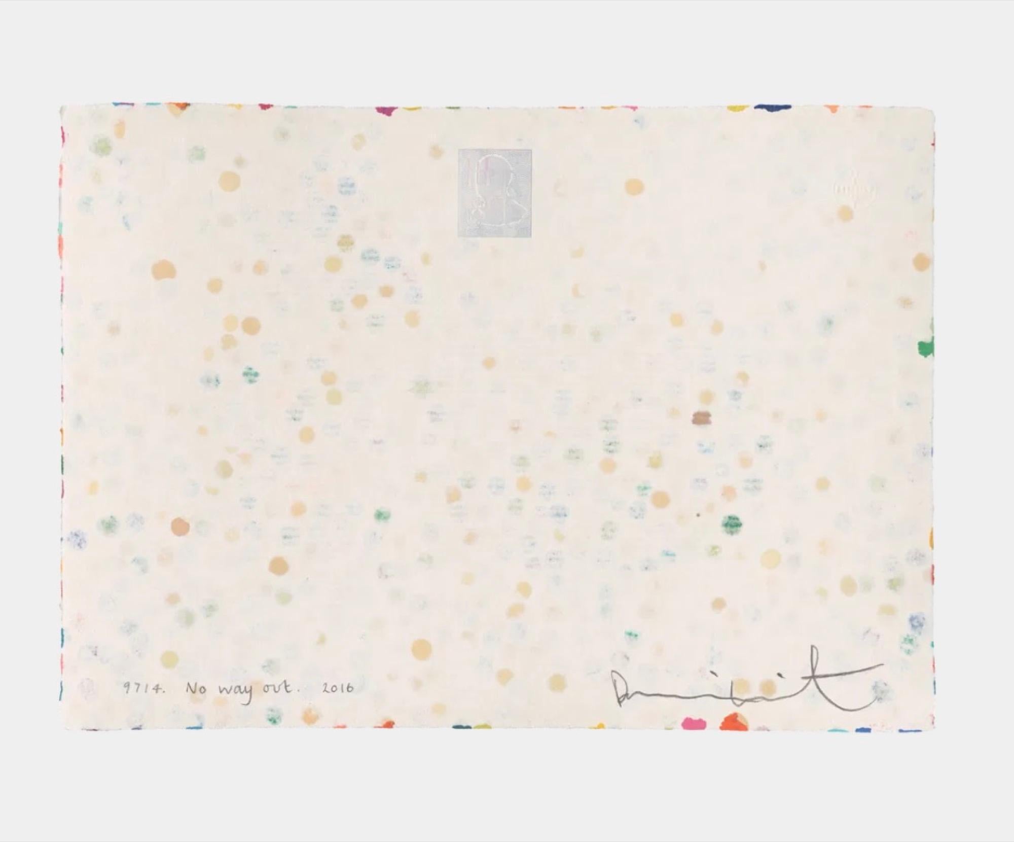 The Currency 9714. No Way Out - Print by Damien Hirst