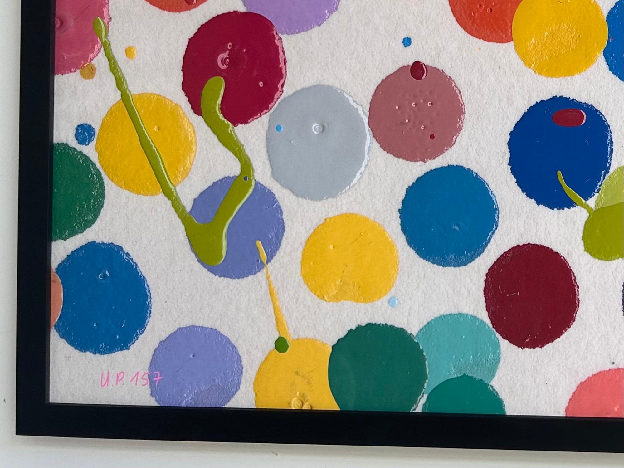 The Currency Unique Prints H11-157 - Beige Abstract Print by Damien Hirst