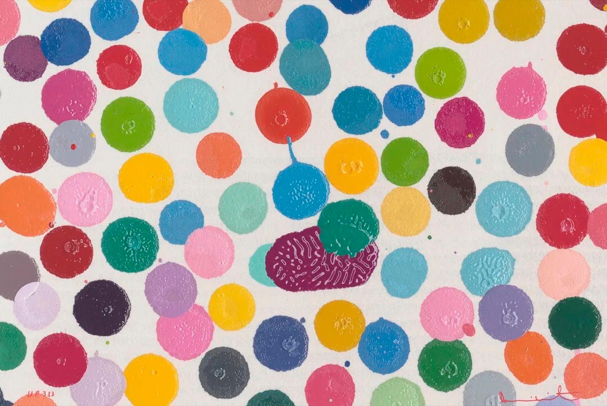 Damien Hirst Abstract Print - The Currency Unique Prints H11-383