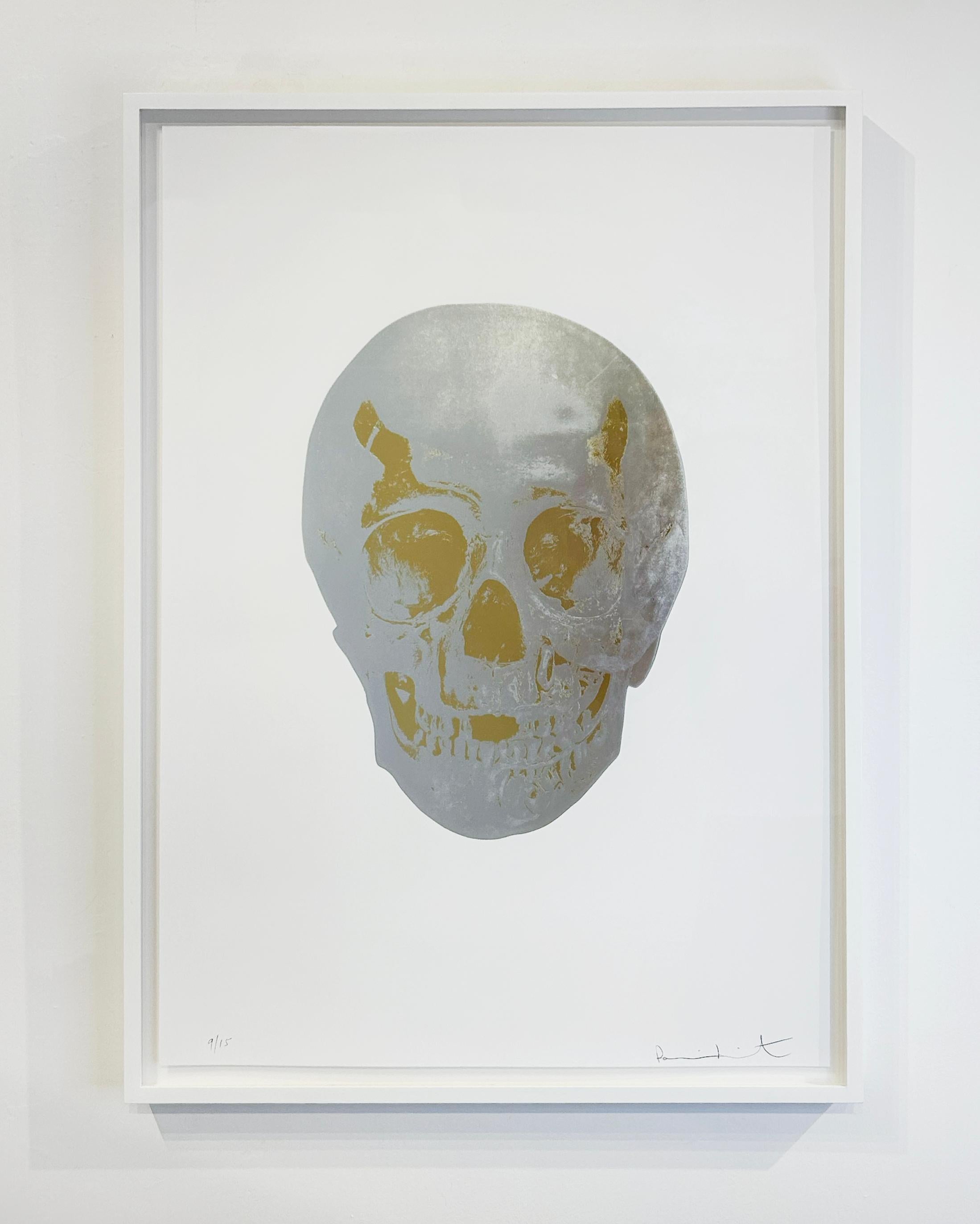 The Dead (Silver Gloss/Oriental Gold) - Print by Damien Hirst