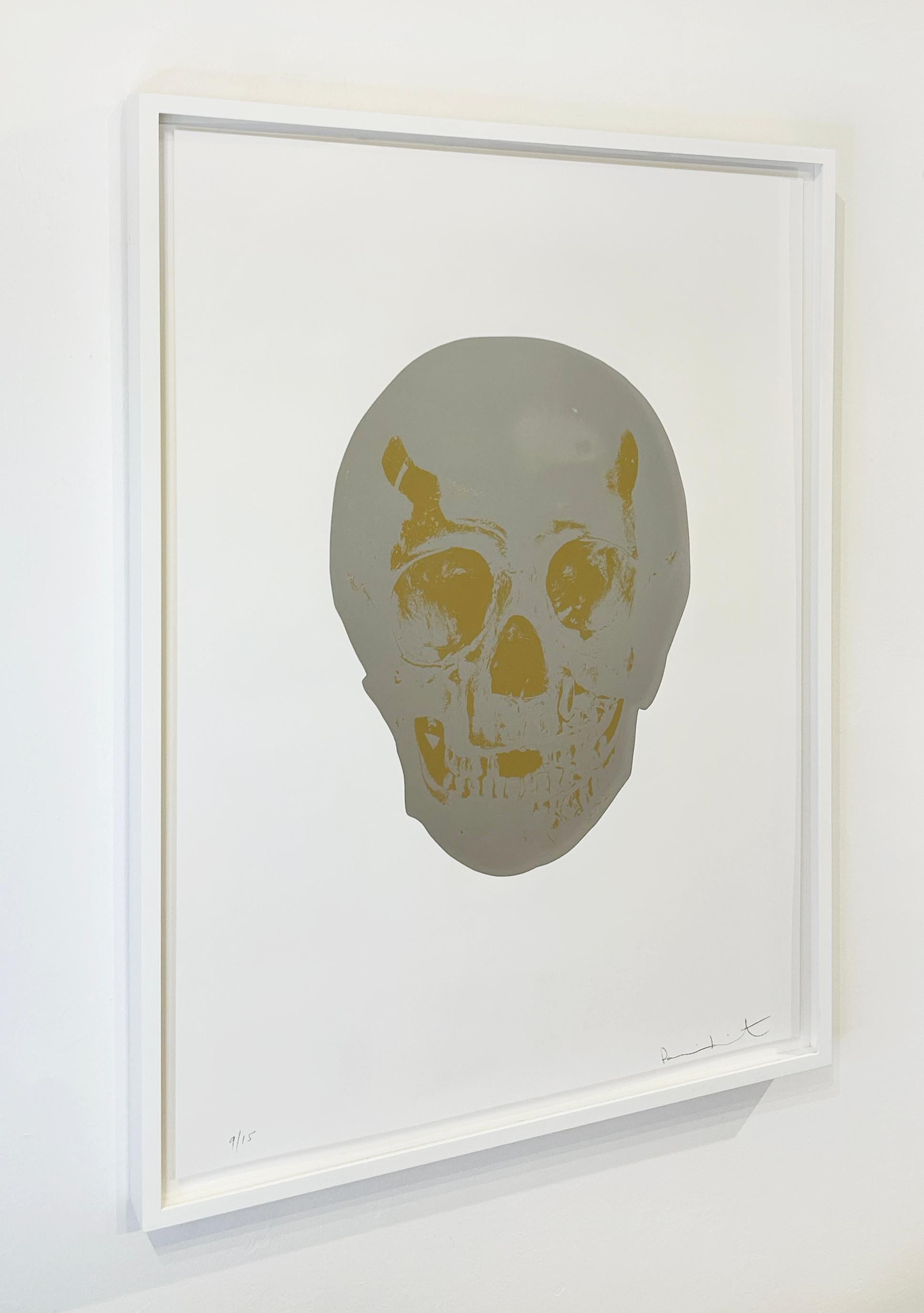 The Dead (Silver Gloss/Oriental Gold) - Young British Artists (YBA) Print by Damien Hirst