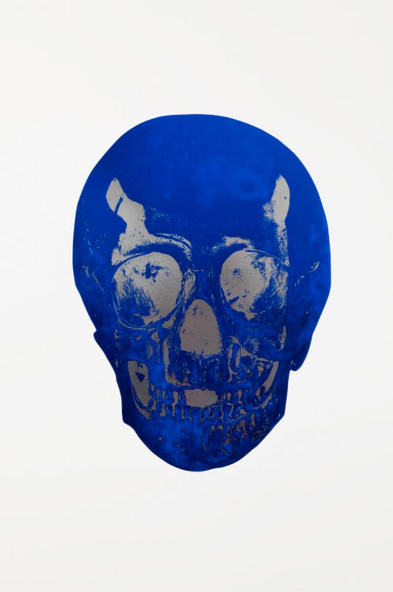 The Dead - Westminster Blue/Silver Gloss - Print by Damien Hirst