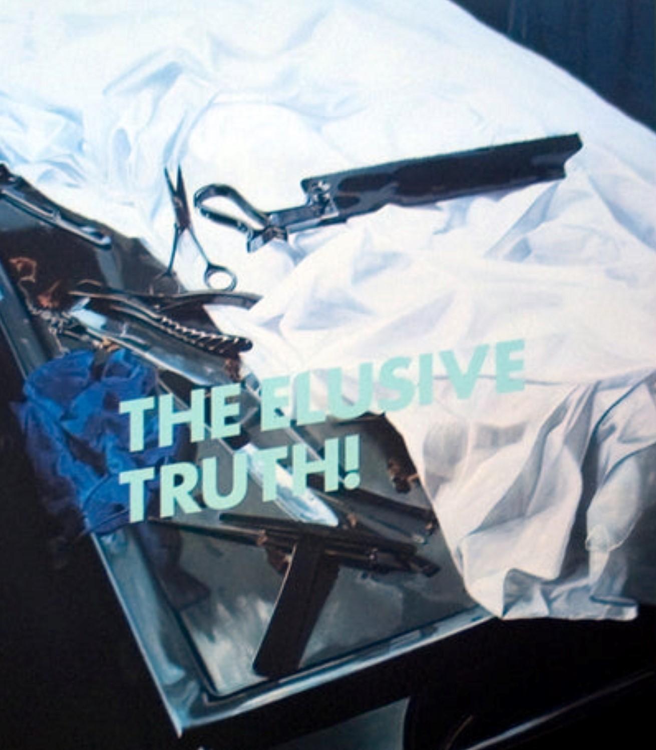 The Elusive Truth - Seziertisch mit Werkzeugen von Damien Hirst im Angebot 1
