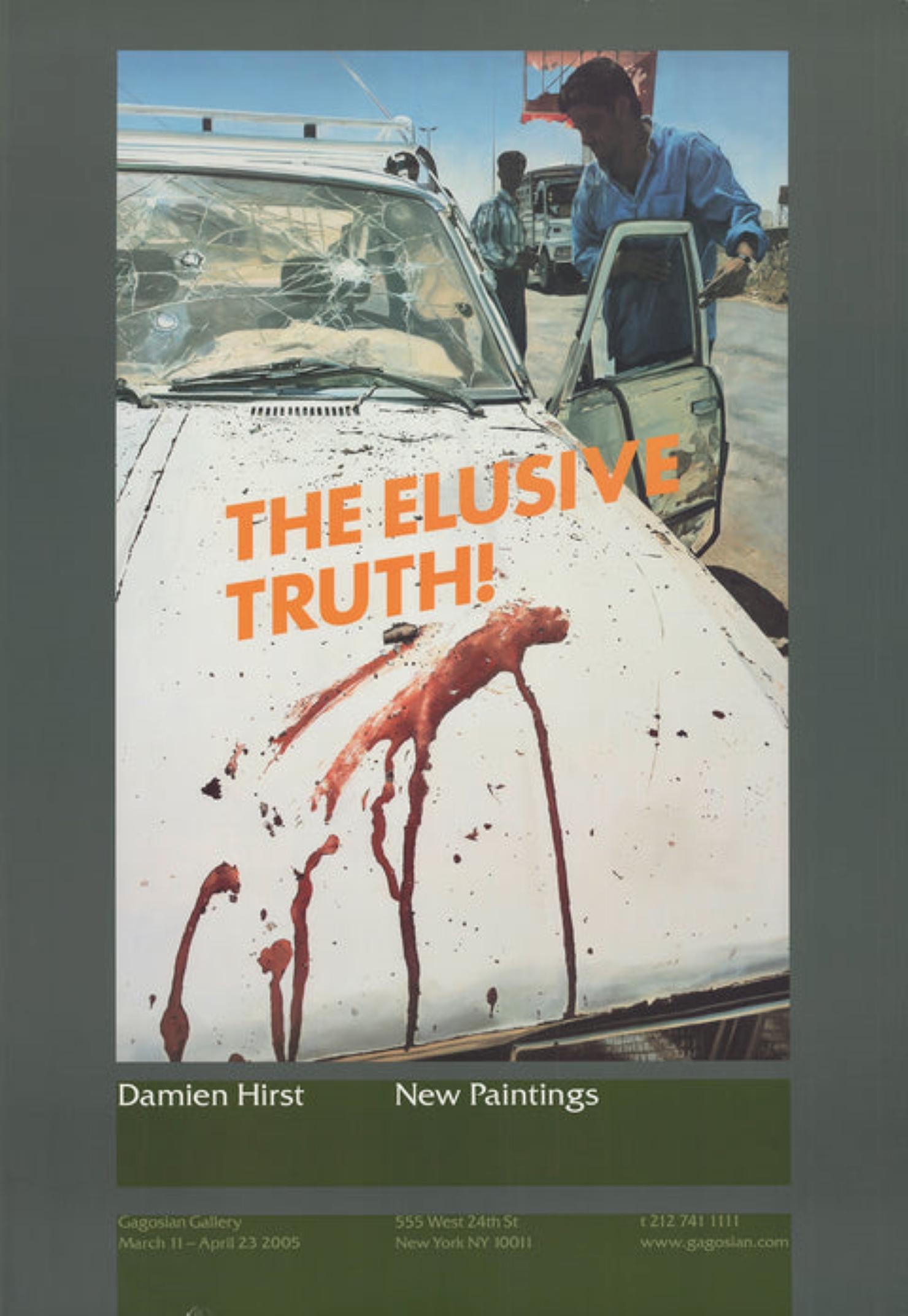 The Elusive Truth-Suicide Bomber (Aftermath) von Damien Hirst