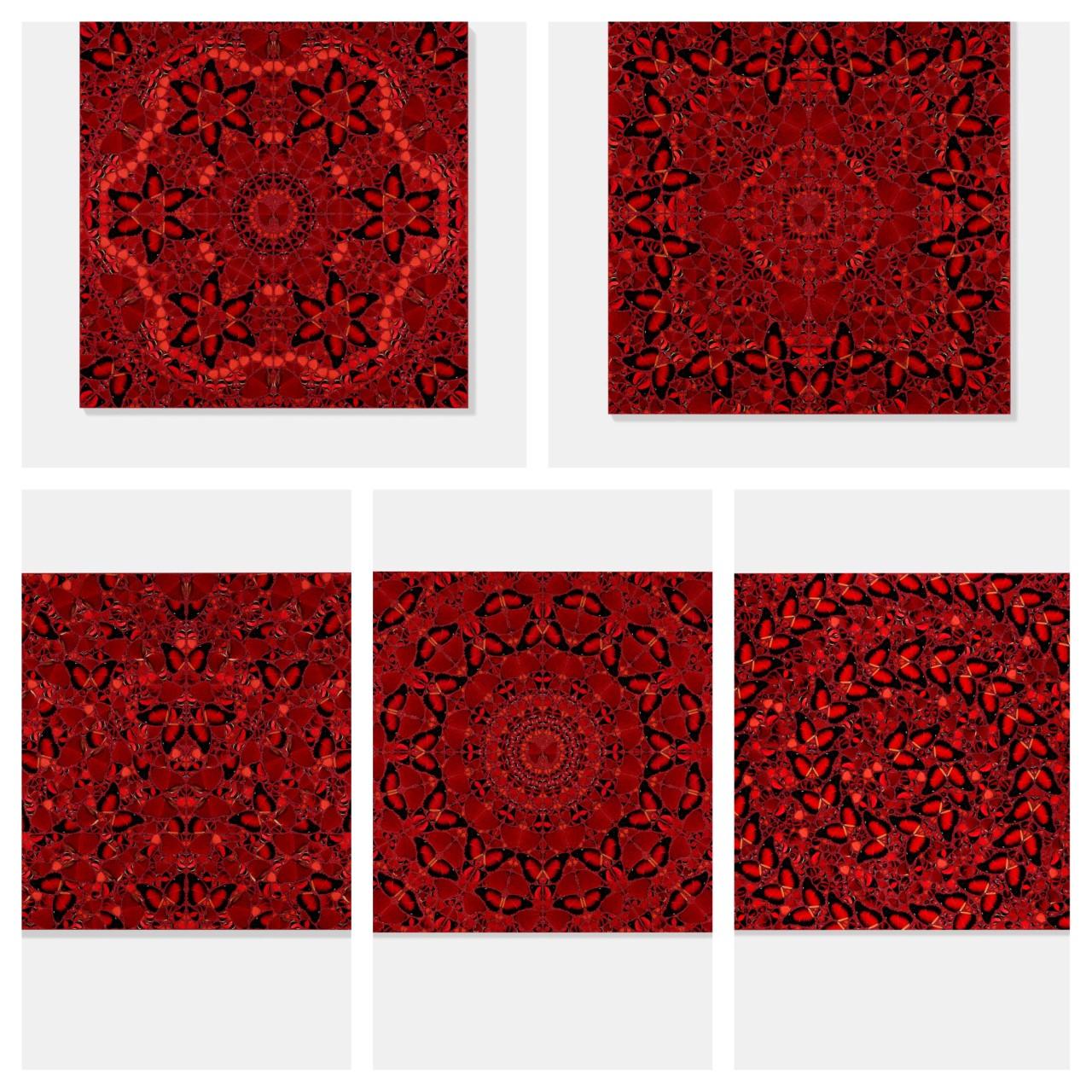 Damien Hirst Print - The Empresses Set of Five