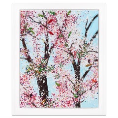 The Virtues 'Honesty', Limited Edition 'Cherry Blossom' Landscape, 2021