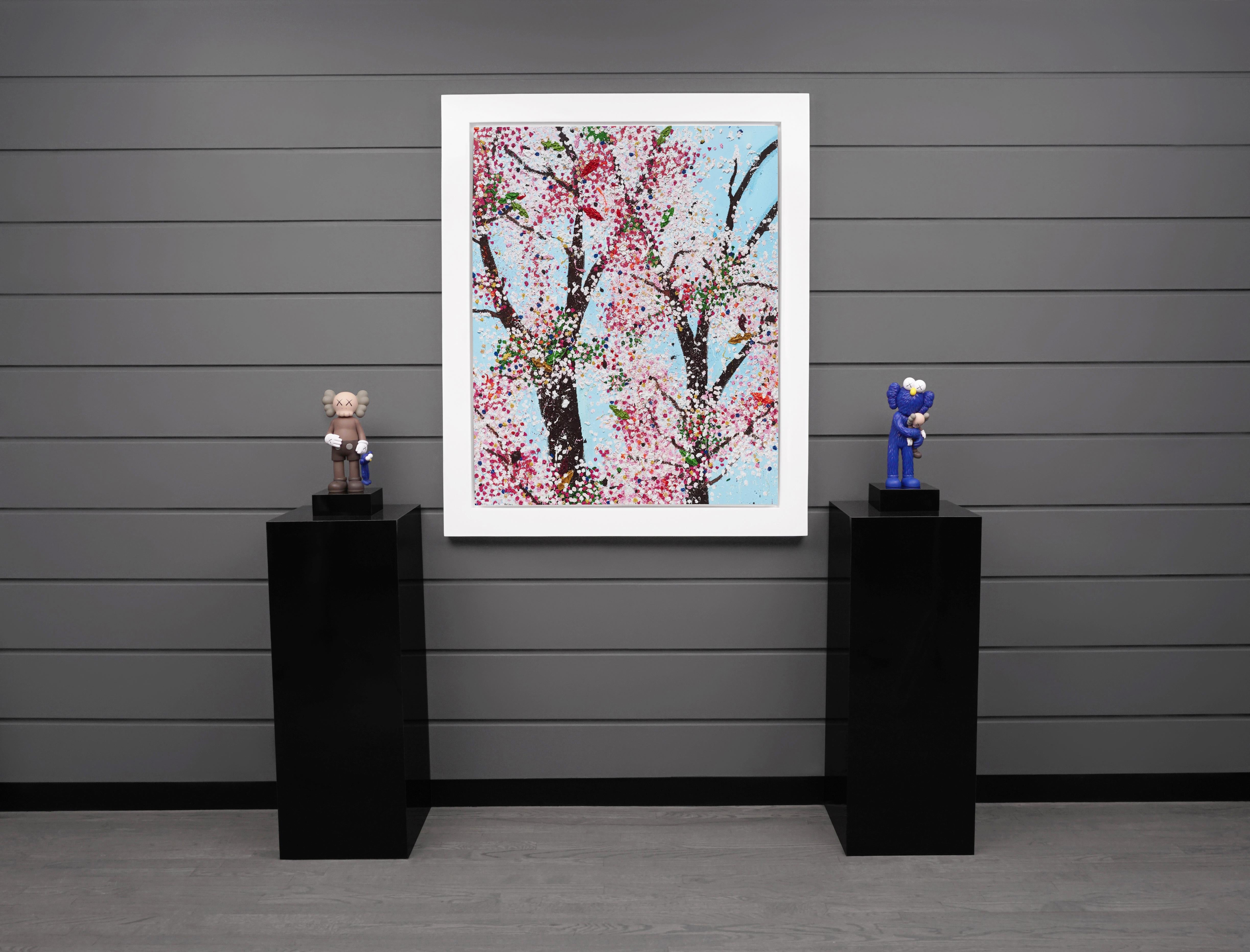 The Virtues 'Honesty', Limited Edition 'Cherry Blossom' Landscape, 2021 - Contemporary Print by Damien Hirst