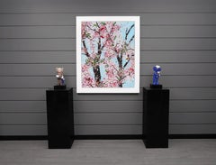 The Virtues 'Honesty', Limited Edition 'Cherry Blossom' Landscape, 2021