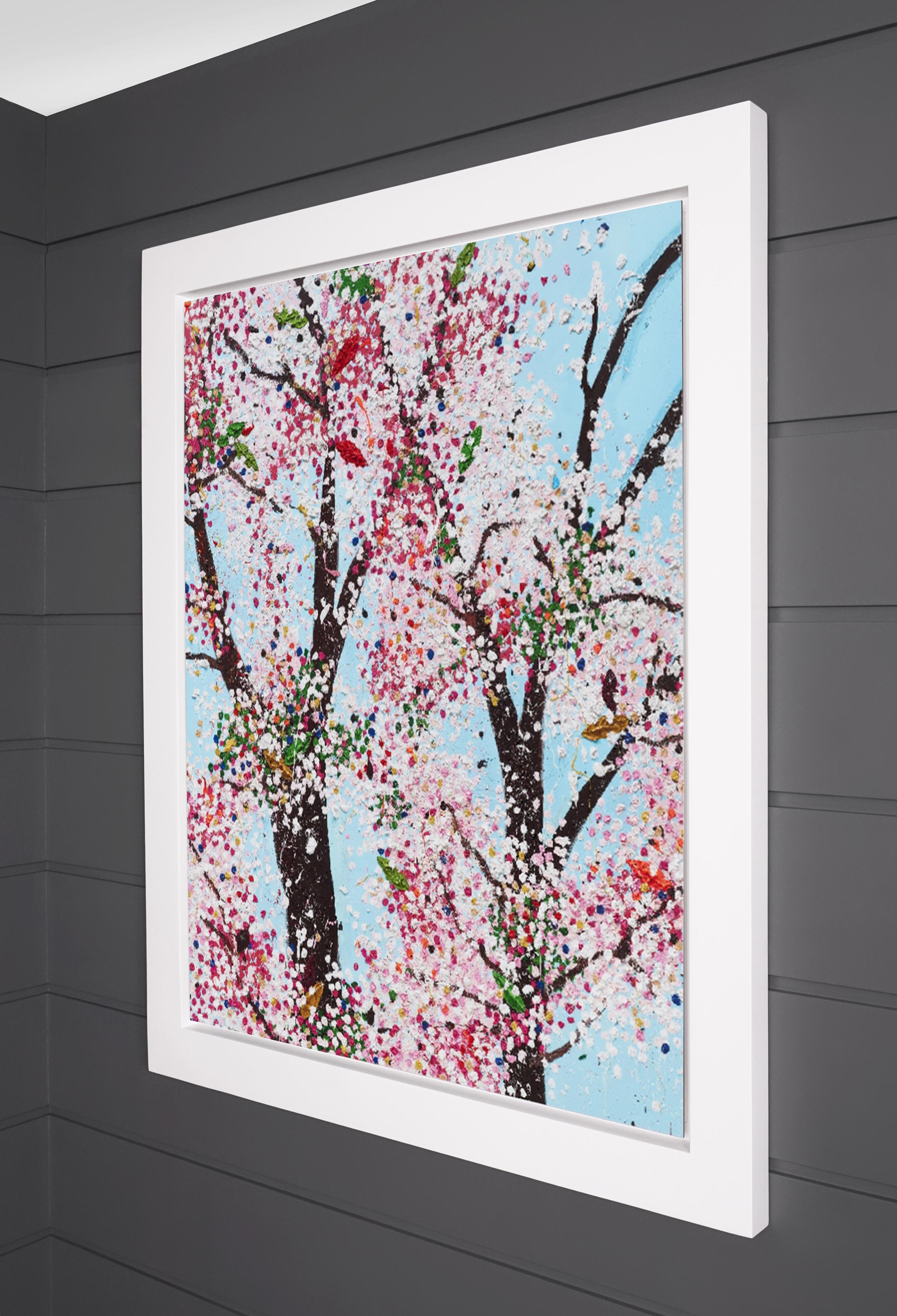 The Virtues 'Honesty', Limited Edition 'Cherry Blossom' Landscape, 2021 1