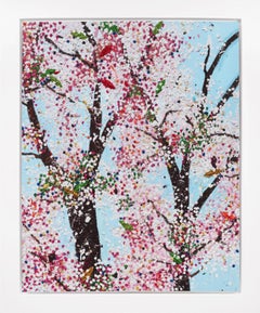 The Virtues 'Honesty', Limited Edition 'Cherry Blossom' Landscape, 2021