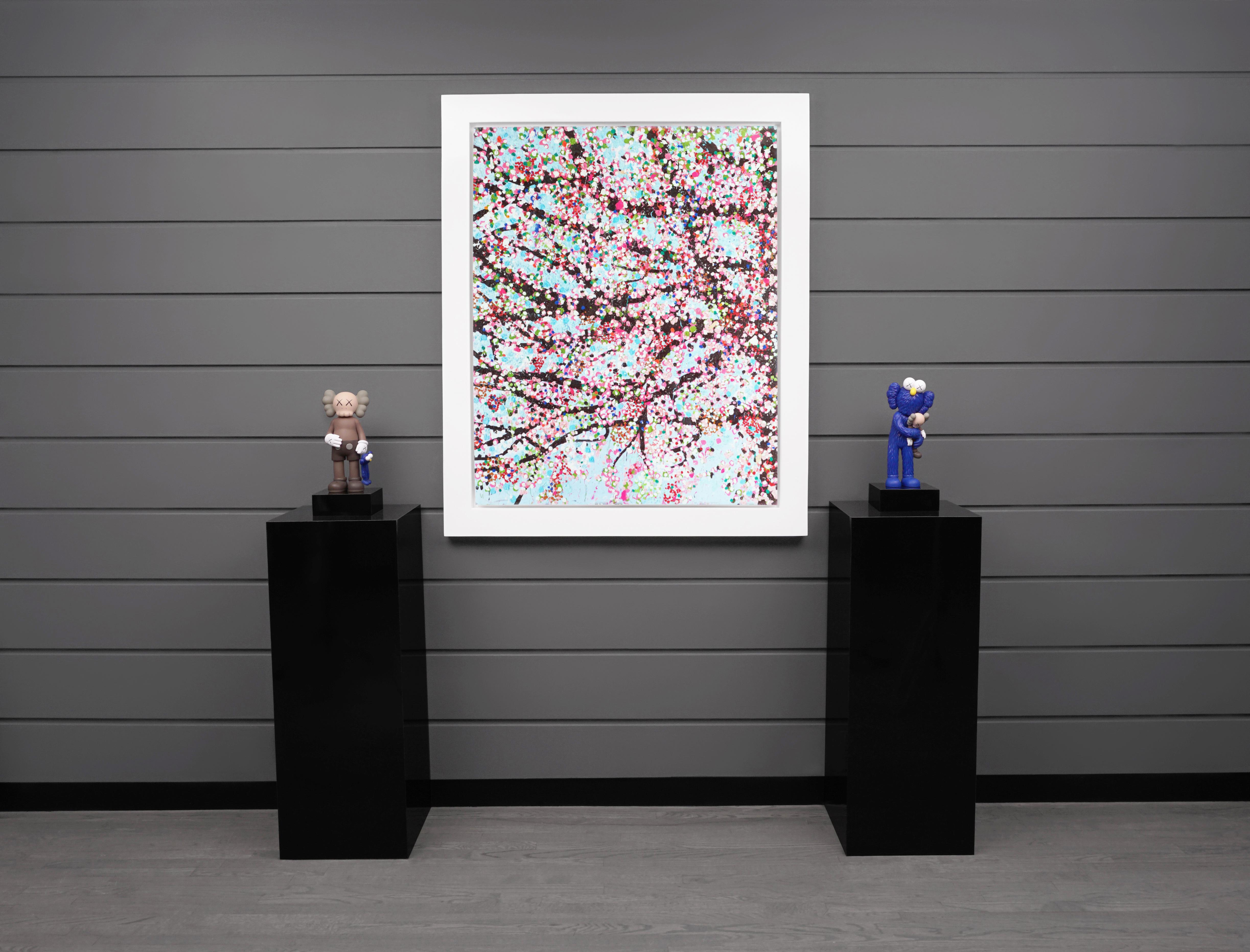 The Virtues 'Loyalty', Limited Edition 'Cherry Blossom' Landscape, 2021 - Abstract Expressionist Print by Damien Hirst