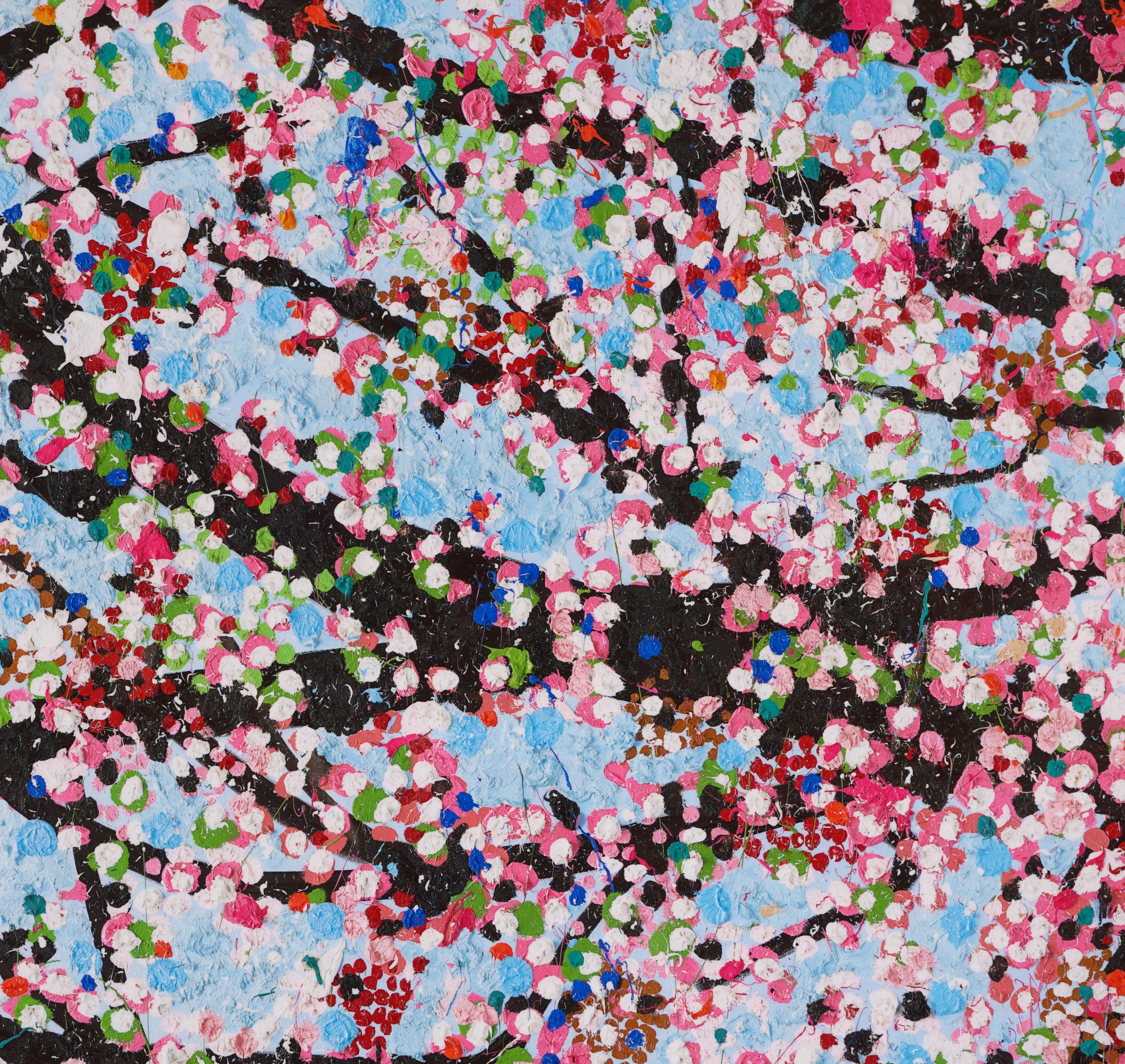 Loyalty'', Limitierte Auflage ''Cherry Blossom'' Landschaft (Grau), Abstract Print, von Damien Hirst