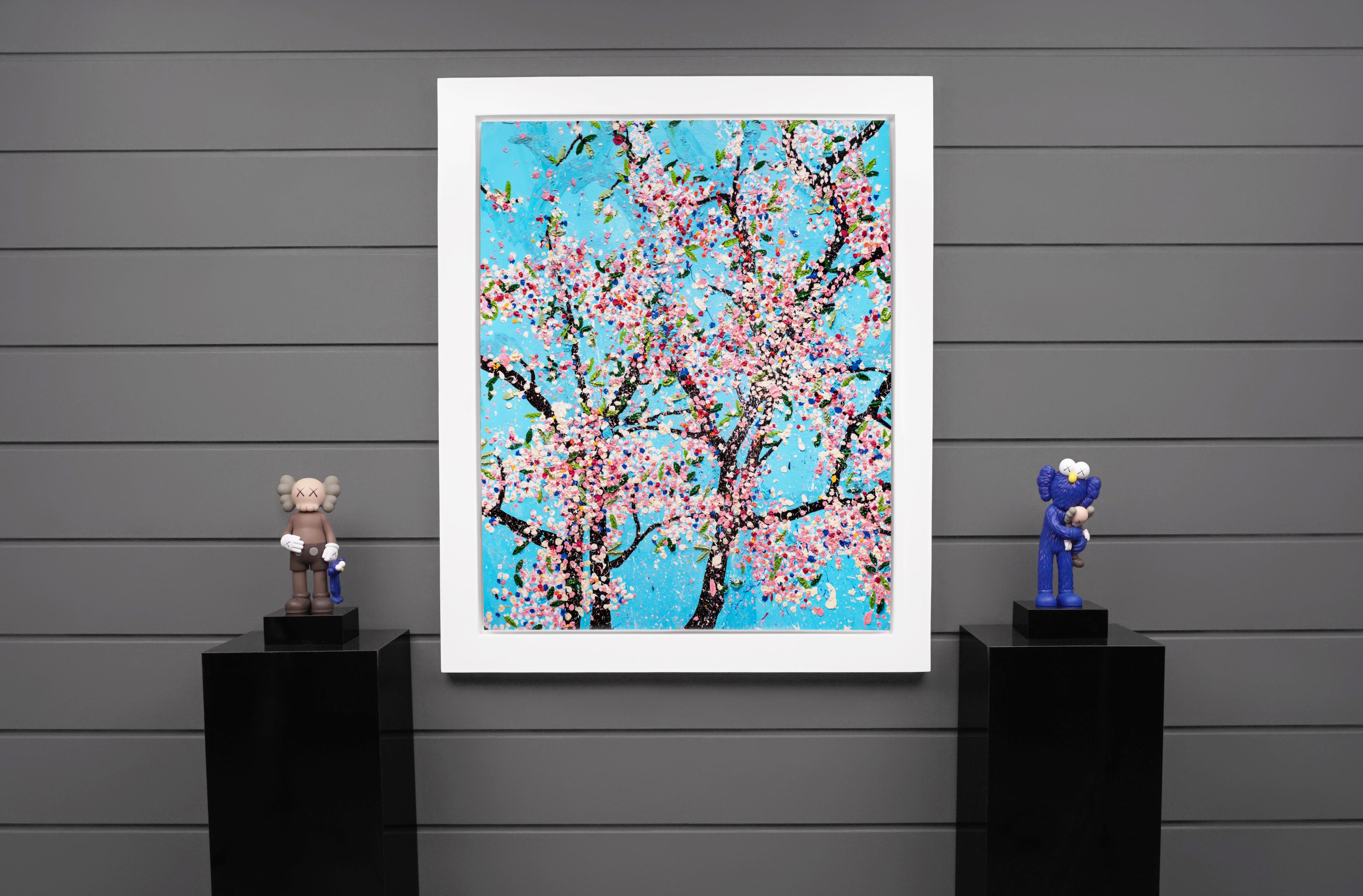 The Virtues 'Politeness', Limited Edition 'Cherry Blossom' Landscape, 2021 - Print by Damien Hirst