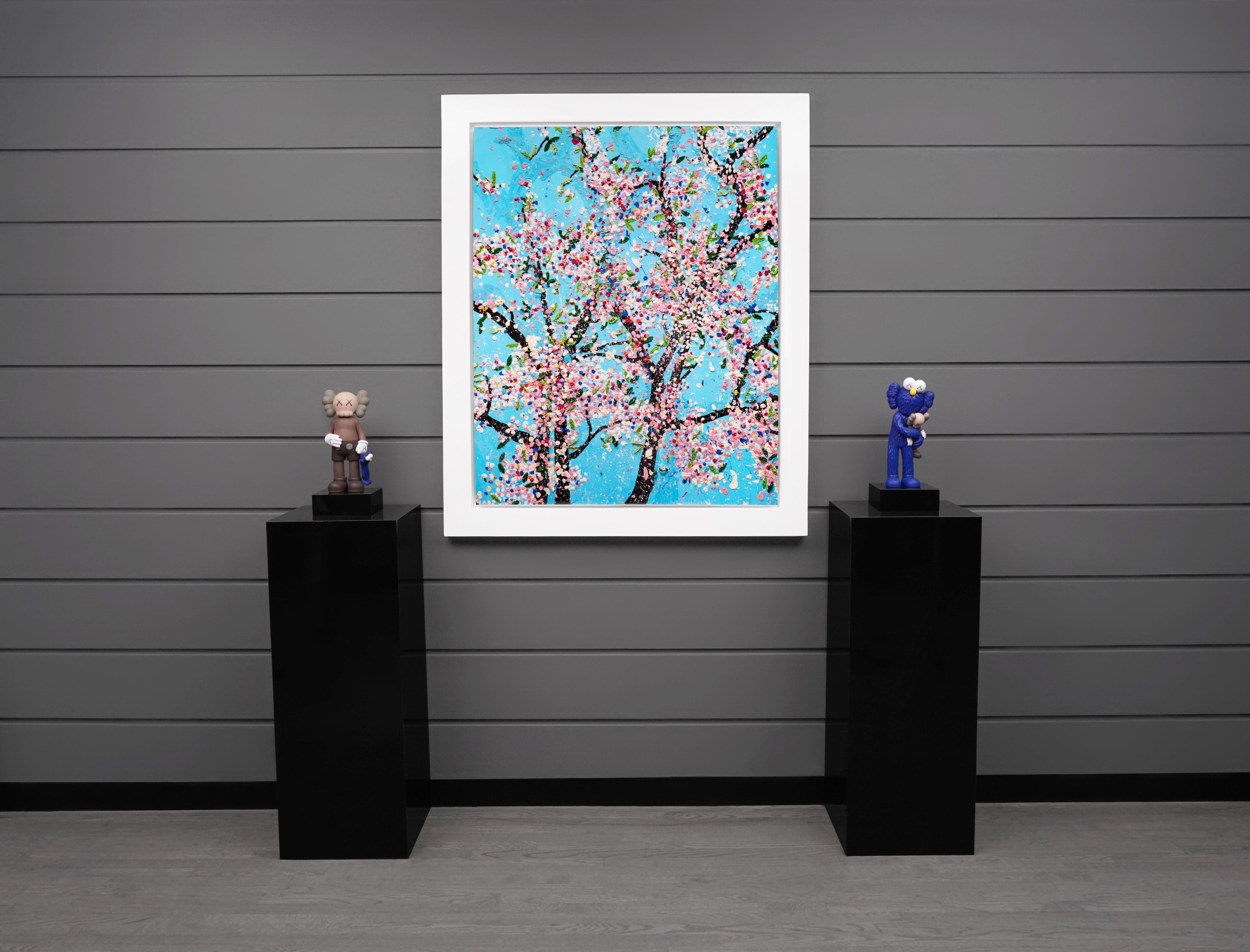 The Virtues 'Politeness', Limited Edition 'Cherry Blossom' Landscape, 2021 - Print by Damien Hirst