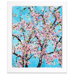 The Virtues 'Politeness', Limited Edition 'Cherry Blossom' Landscape, 2021