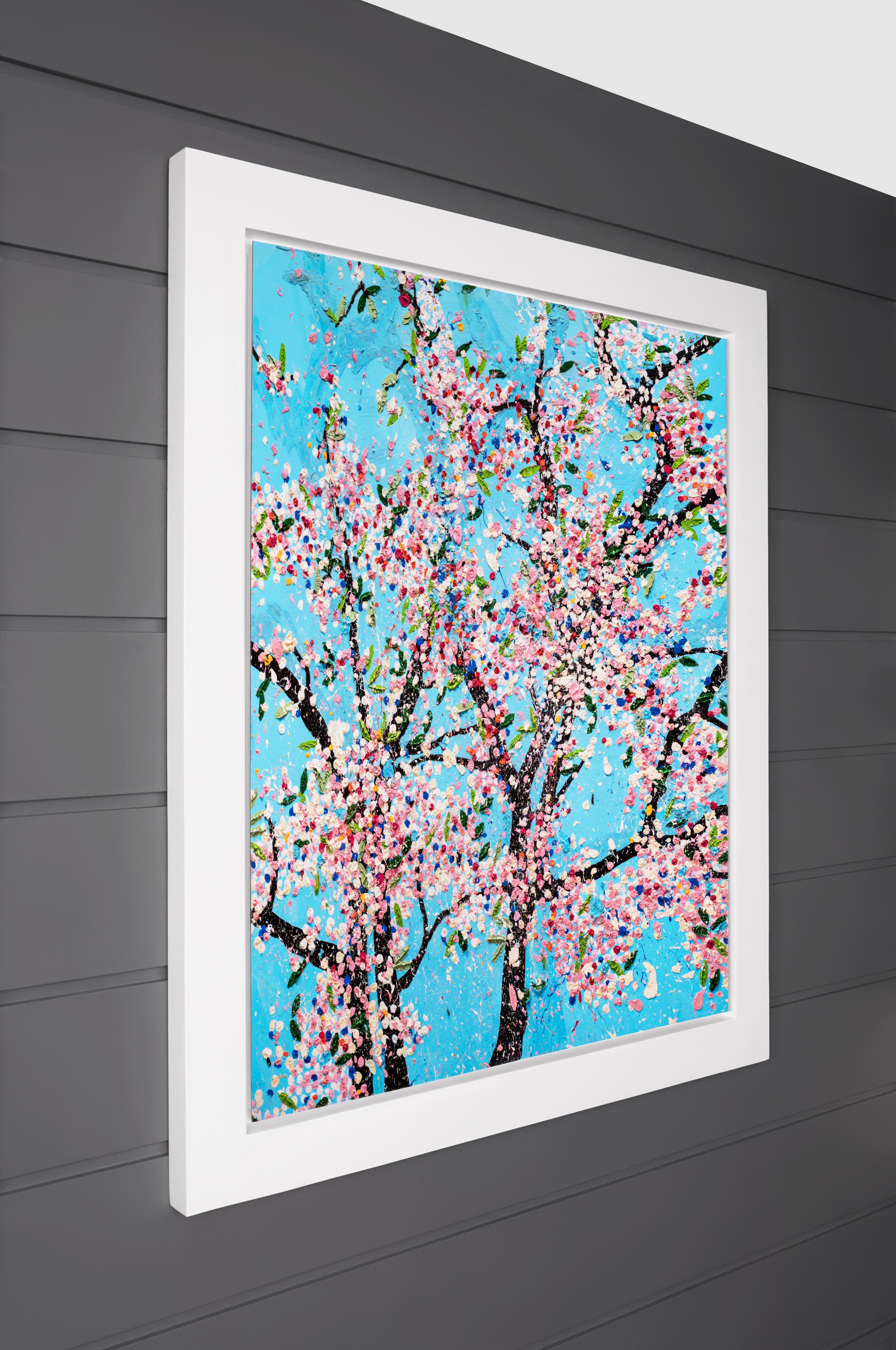 The Virtues 'Politeness', Limited Edition 'Cherry Blossom' Landscape - Print by Damien Hirst