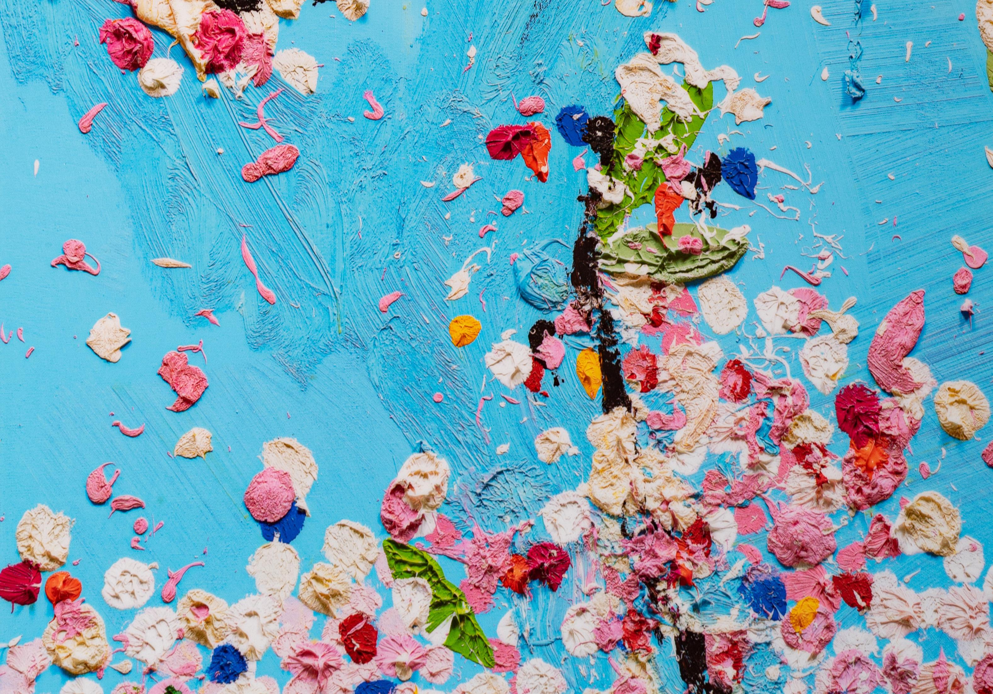 The Virtues 'Politeness', Limited Edition 'Cherry Blossom' Landscape - Print by Damien Hirst