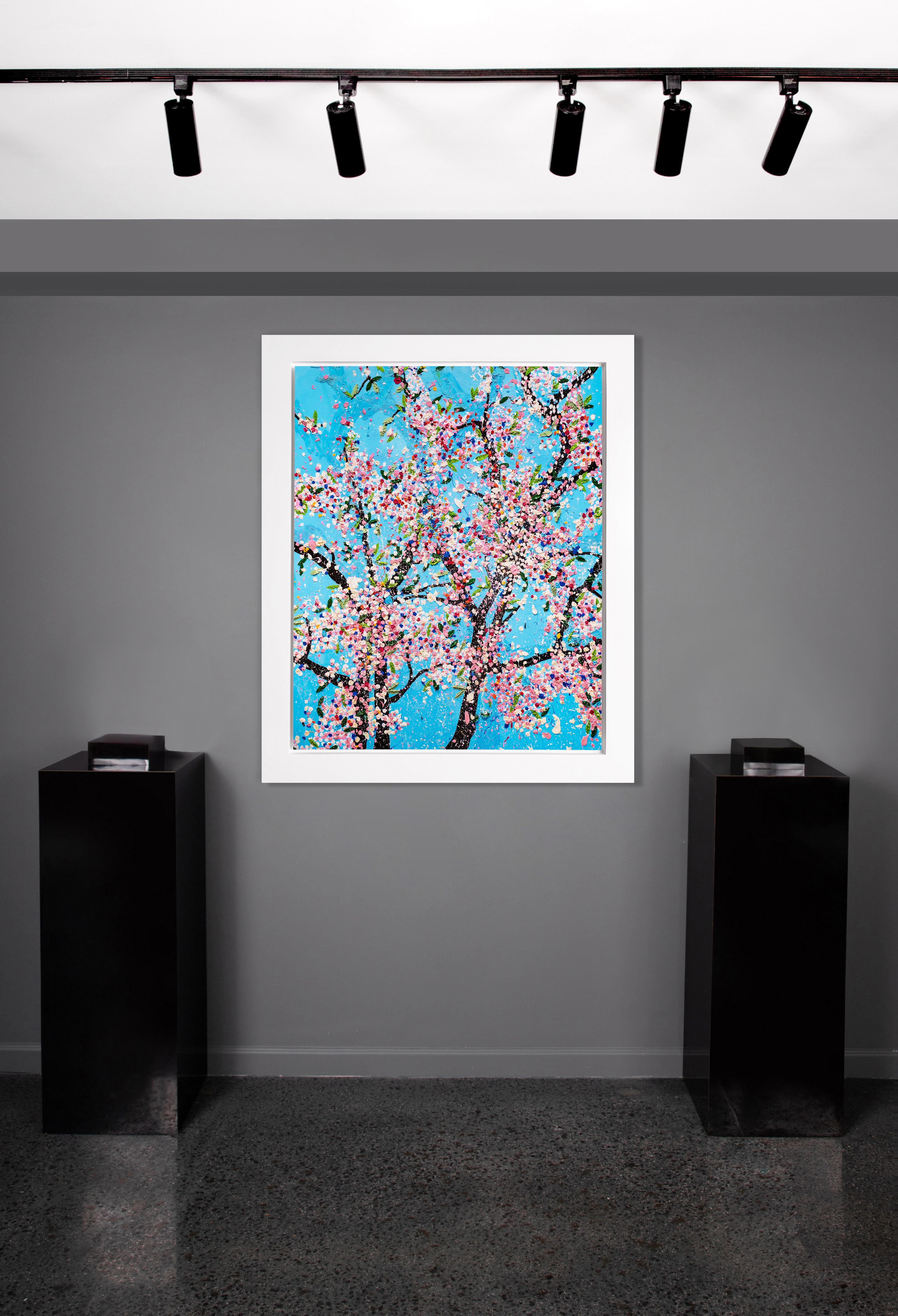 The Virtues 'Politeness', Limited Edition 'Cherry Blossom' Landscape - Print di Damien Hirst