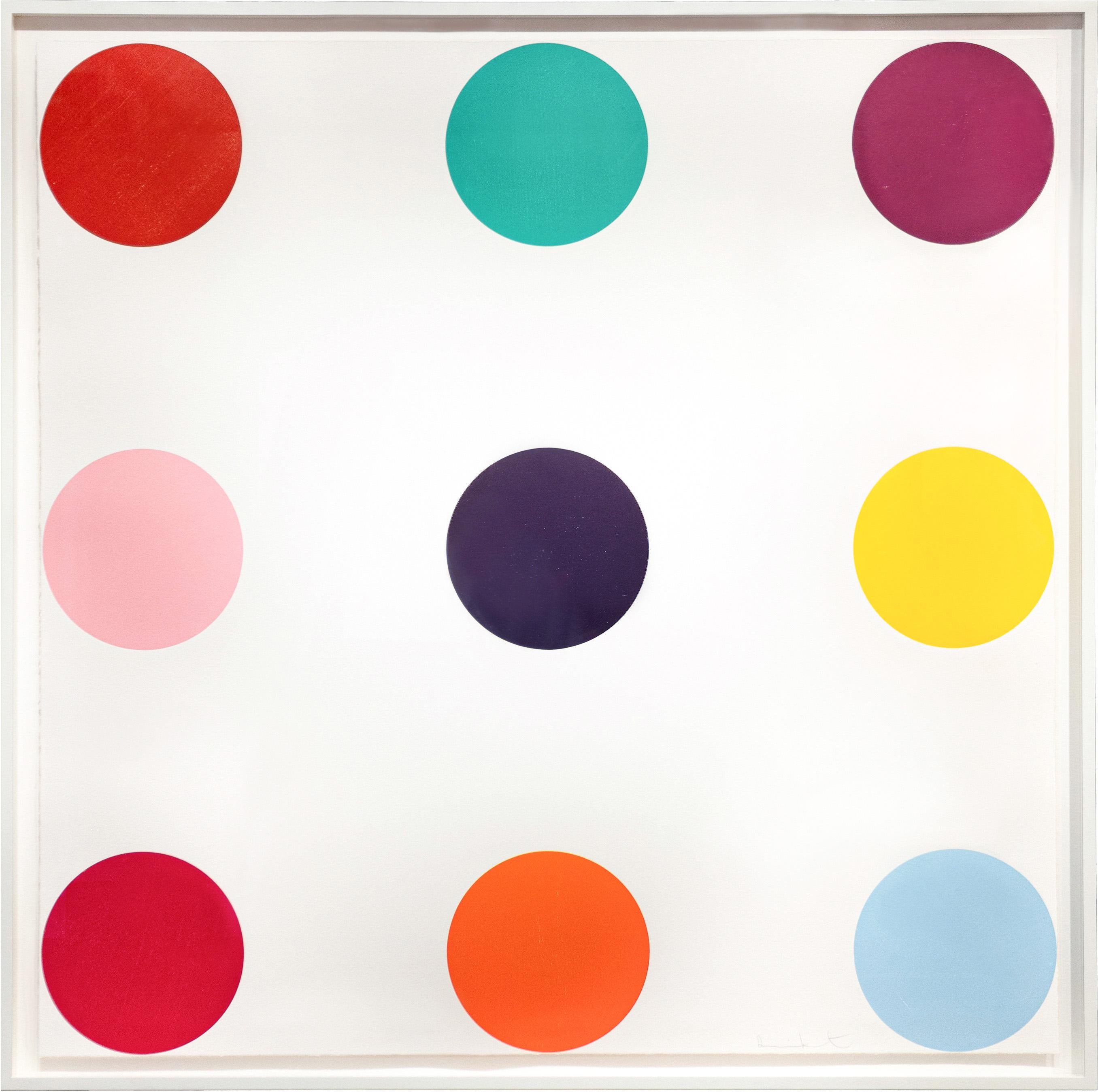 Damien Hirst Abstract Print - Tryptophan