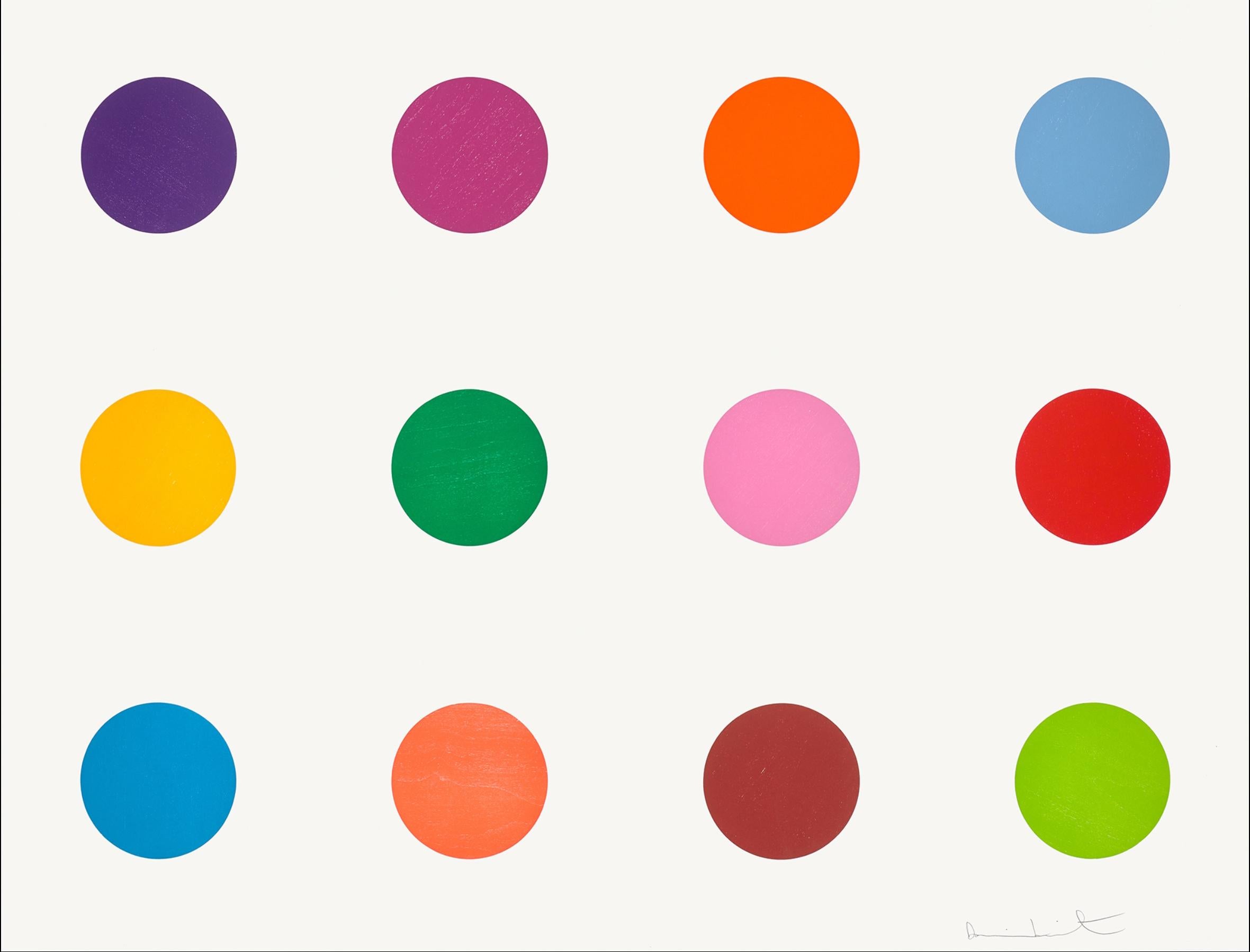 Damien Hirst Figurative Print - Tylaxpol