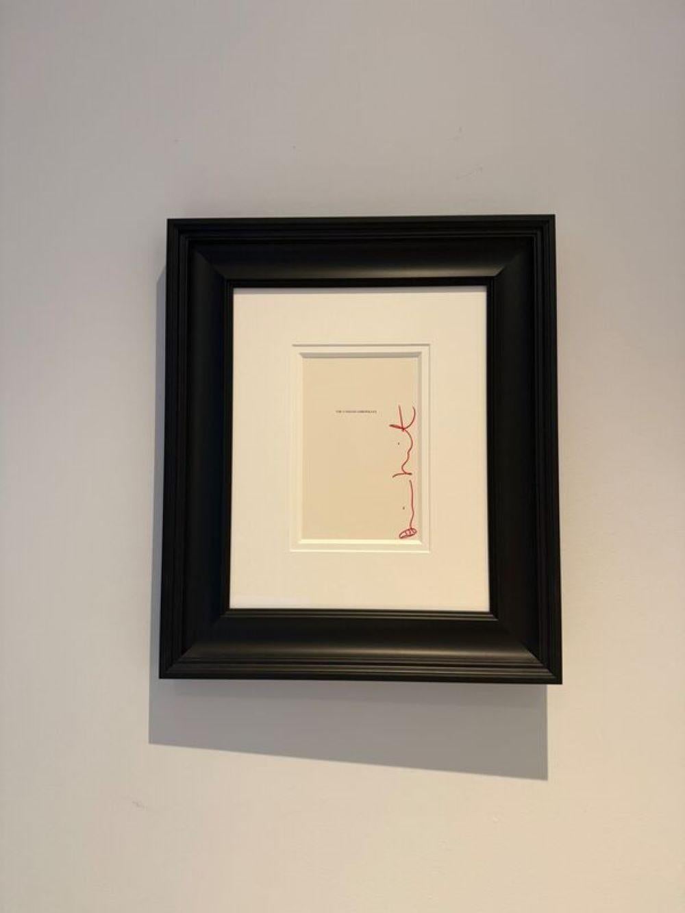 Sin título - autorretrato cara sonriente Por Damien Hirst en venta 1
