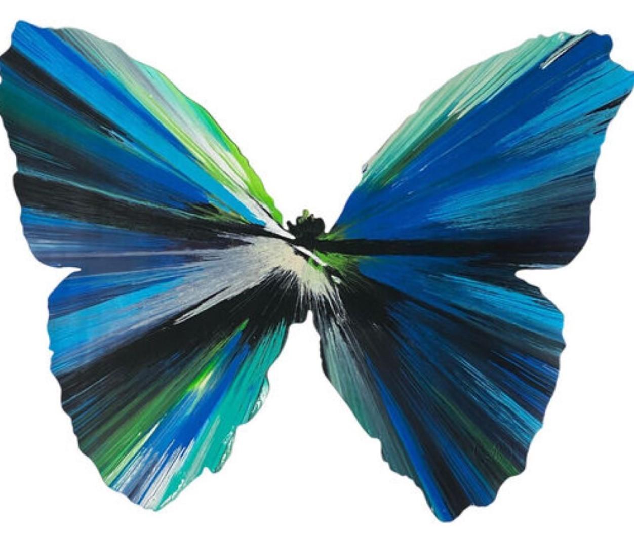 Sans titre ( papillon épinglé) de Damien Hirst en vente 2