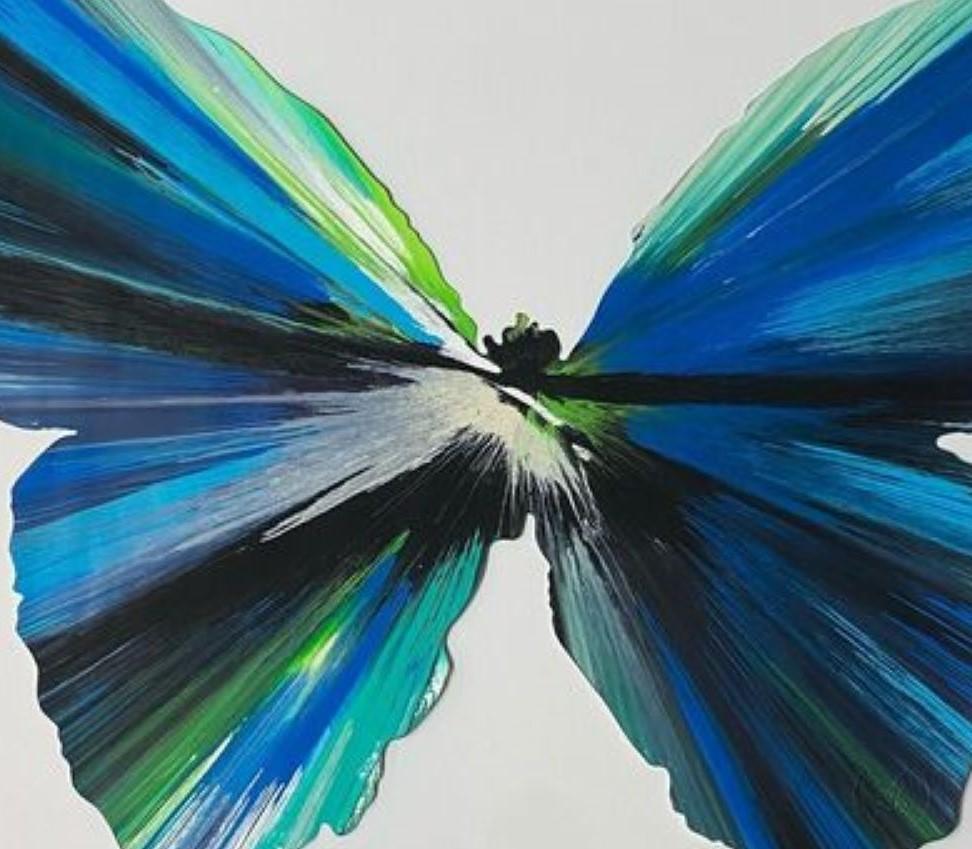 Sans titre ( papillon épinglé) de Damien Hirst en vente 3