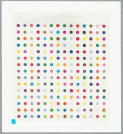 Untitled - spot print by Damien Hirst