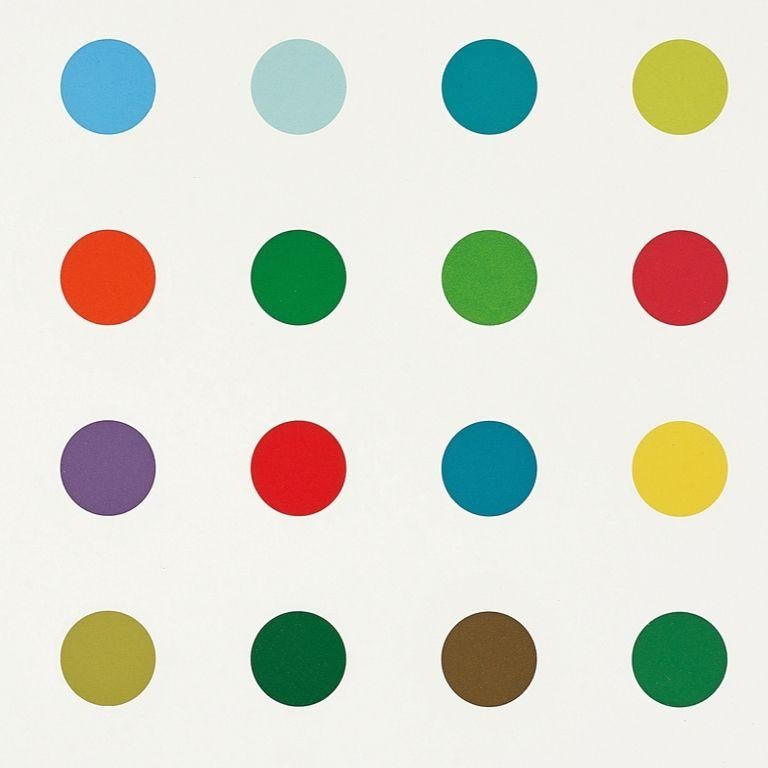 damien hirst untitled gold gift spot
