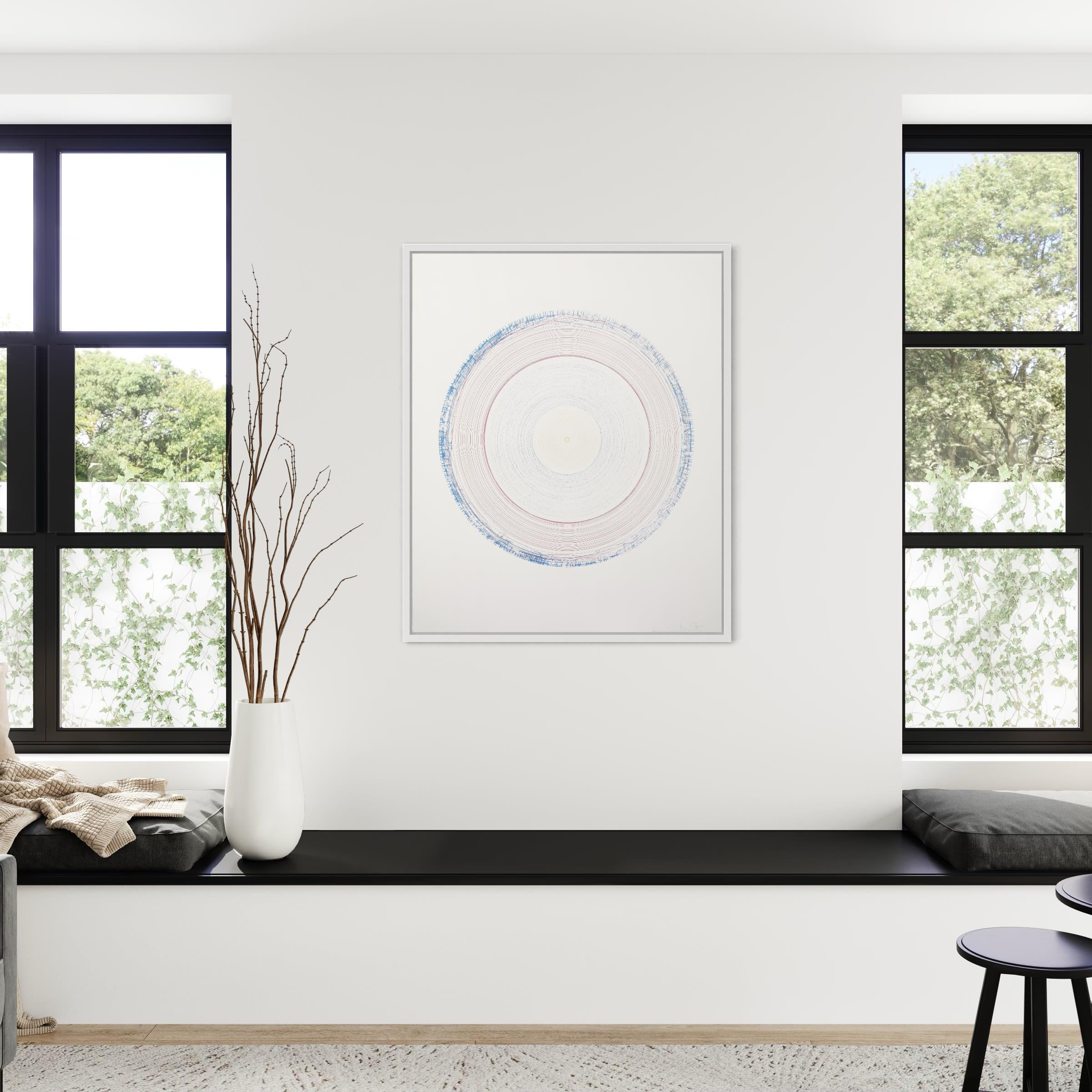 Vortex (from In a Spin, the Action of the World on Things, Volume II)
2002
Color etching on 350 gsm Hahnemühle paper
112 × 91.5 cm (44.1 × 36 in)
Signed, dated, titled on the front
Edition of 68
In mind condition
The piece is offered unframed.