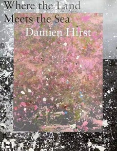 Dove la terra incontra il mare (poster firmato) di Damien Hirst