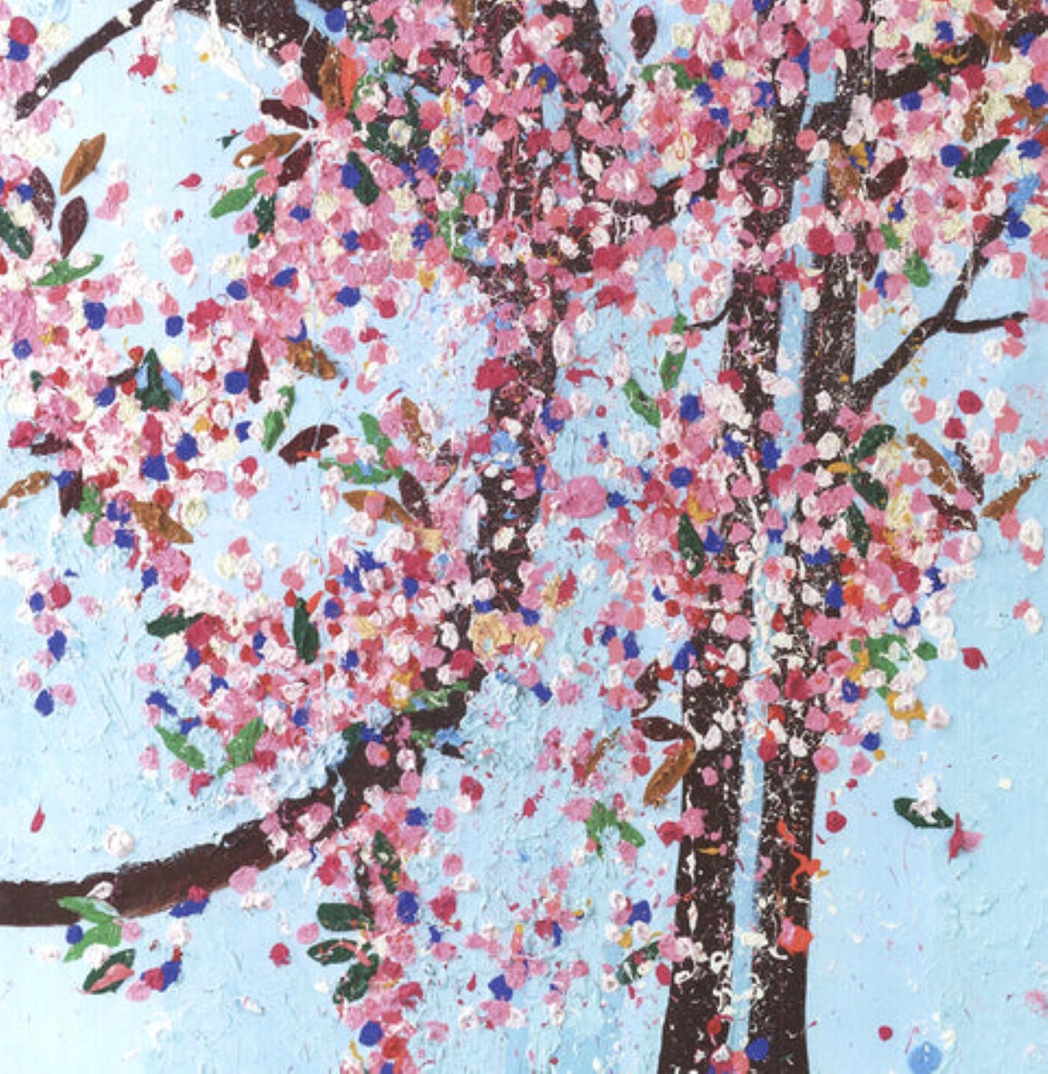 Wunderbare Welt Blossom von Damien Hirst im Angebot 1