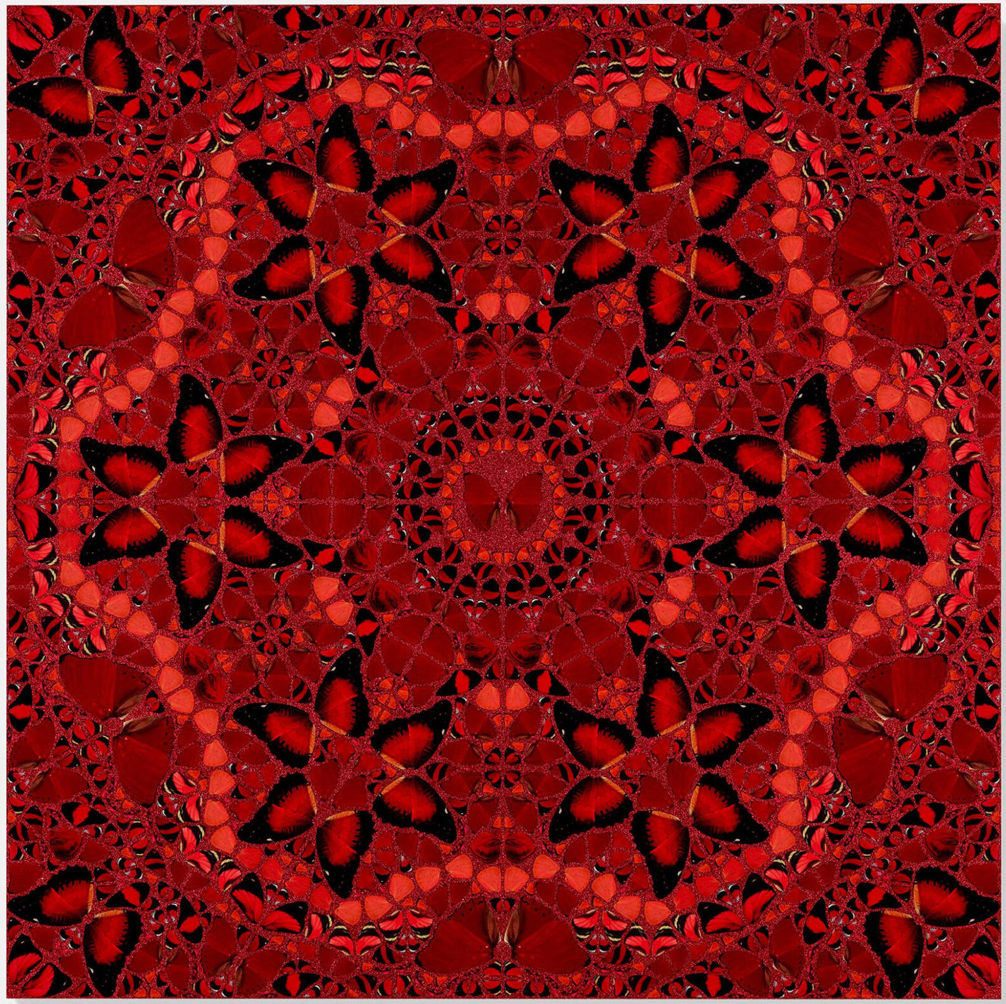 Damien Hirst Abstract Print - Wu Zetian [H10-1]