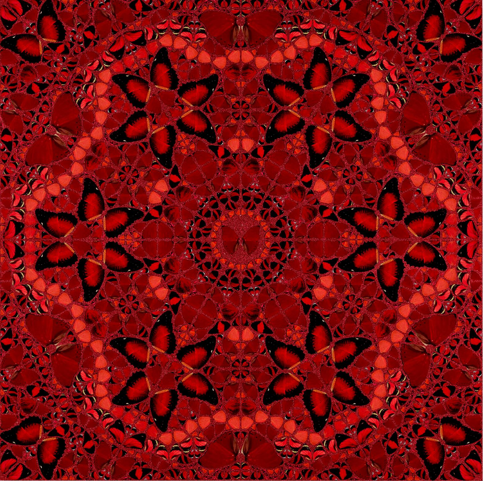 Damien Hirst Abstract Print - Wu Zetian (H10-1) from The Empresses