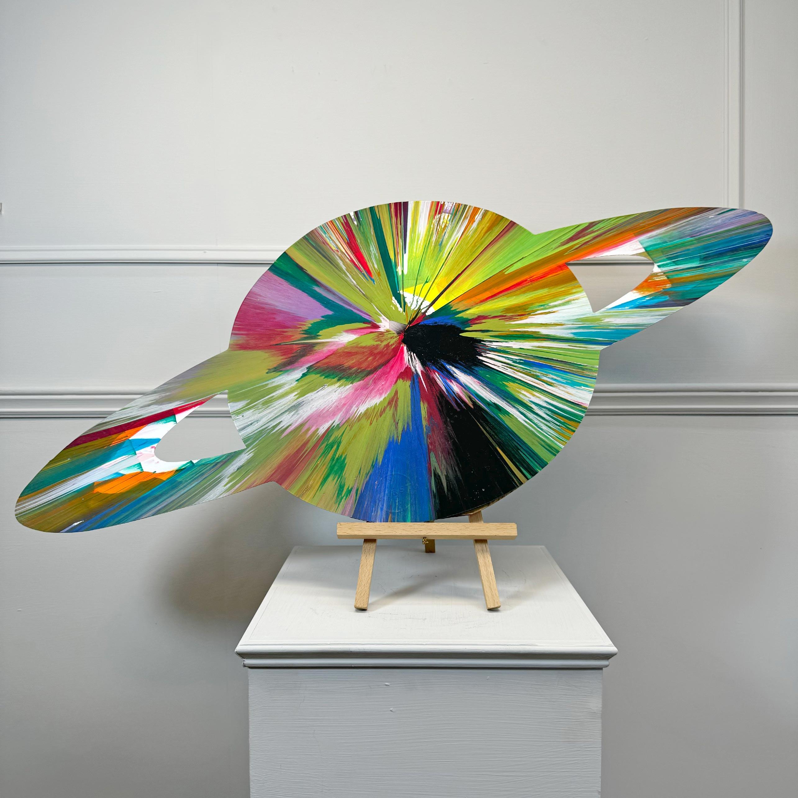 Damien Hirst,
Inglese, nato nel 1965

Requiem Saturn Spin 2009

Pittura di rotazione di Saturno acrilico su cartoncino
Con la firma di Hirst al retro,

Questo è stato realizzato per celebrare la mostra di Hirst 