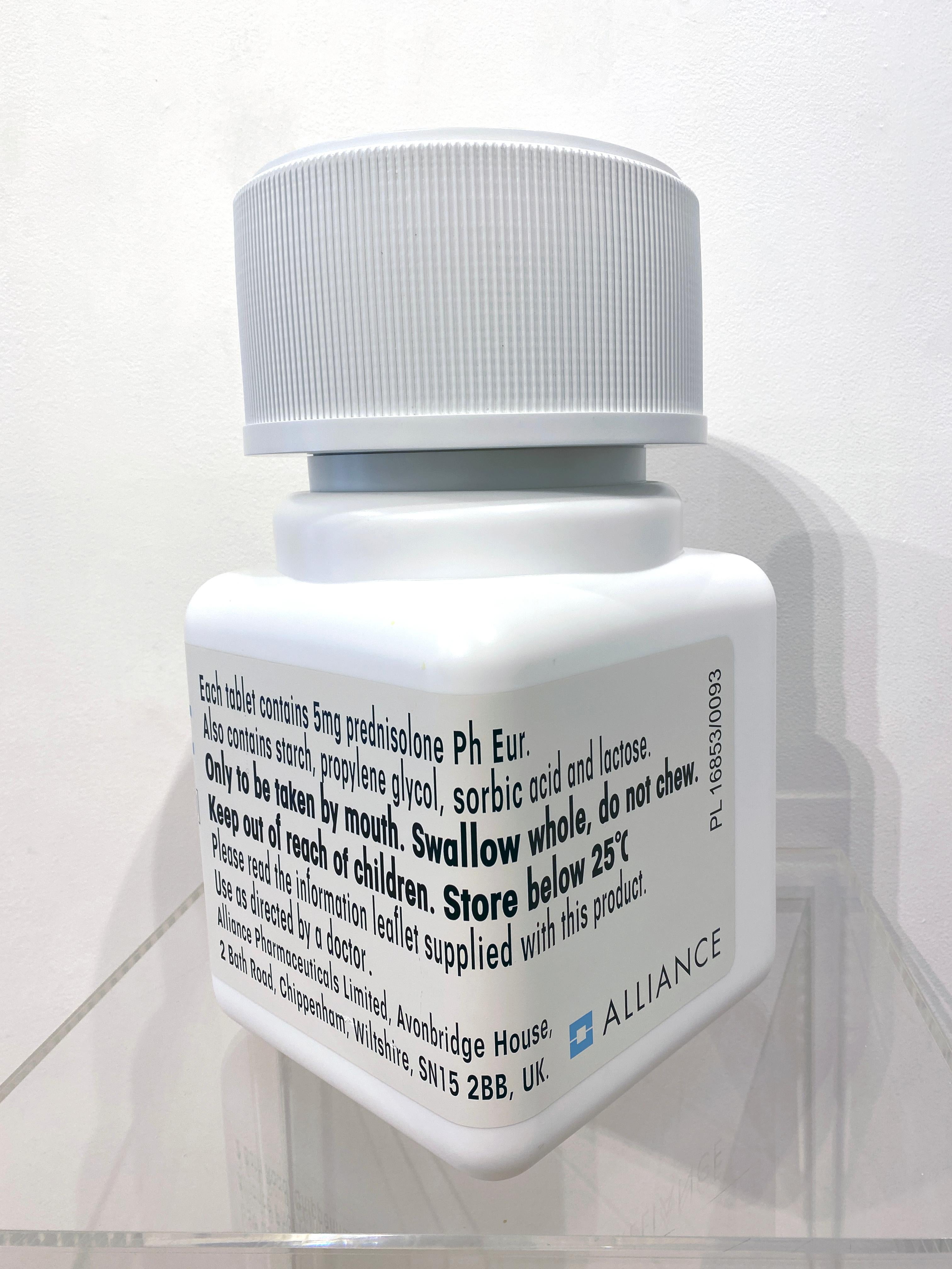 deltacortril enteric 5mg 30 enteric coated tablets by damien hirst editioned artwork