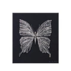 Escultura Belleza Eterna Negra y Platino, Cera perdida contemporánea, 2010+
