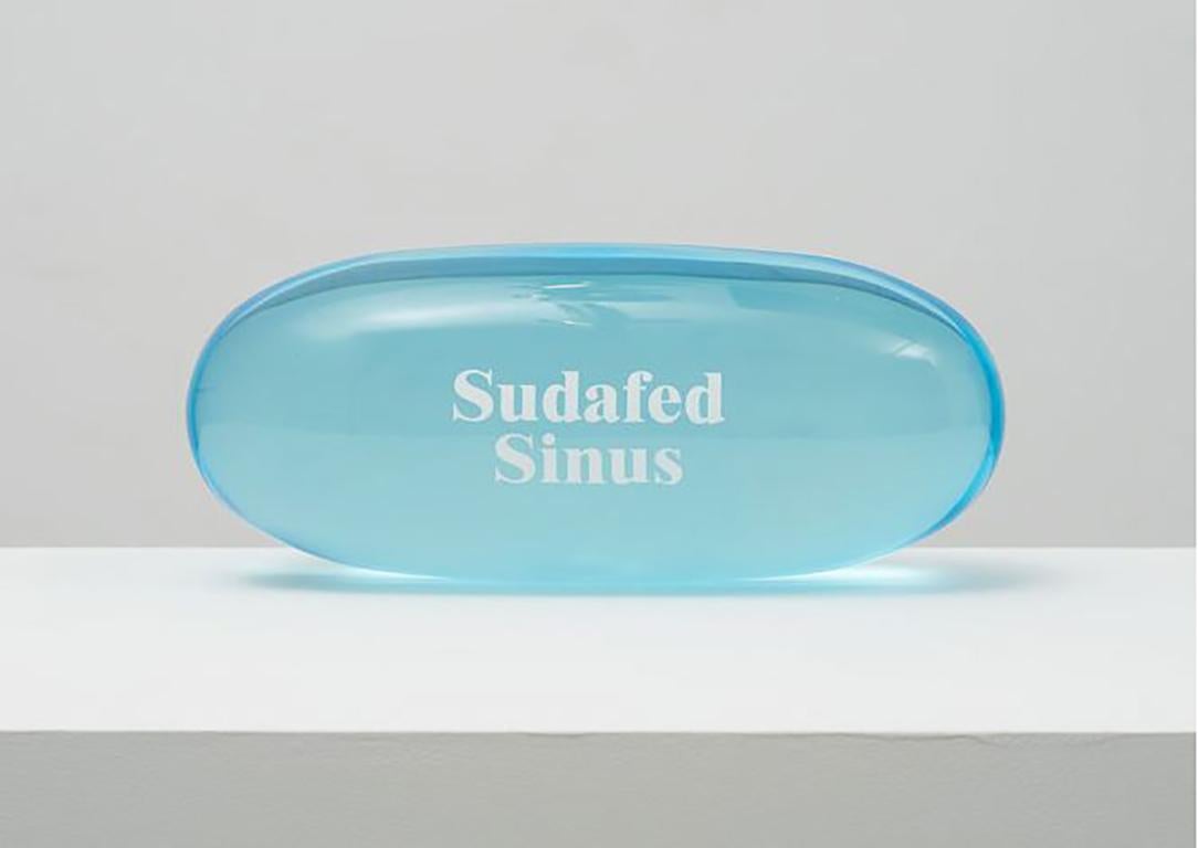 Peaux de Sudafed Sinus  - Sculpture de Damien Hirst