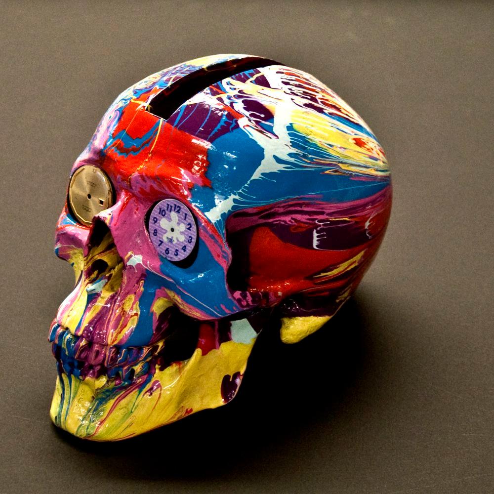 The Hours Spin Skull 2009, Sculpture, Damien Hirst, YBAs, Contemporary Art For Sale 2