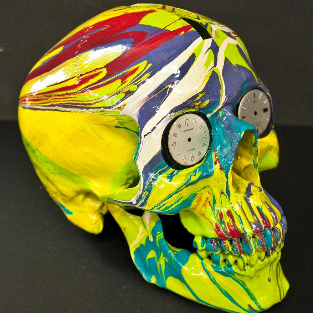 The Hours Spin Skull 2009, Sculpture, Damien Hirst, YBAs, Contemporary Art 3