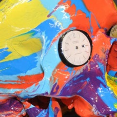 'The Hours Spin Skull' (Light Blue/Blue/Orange/Purple/Yellow)