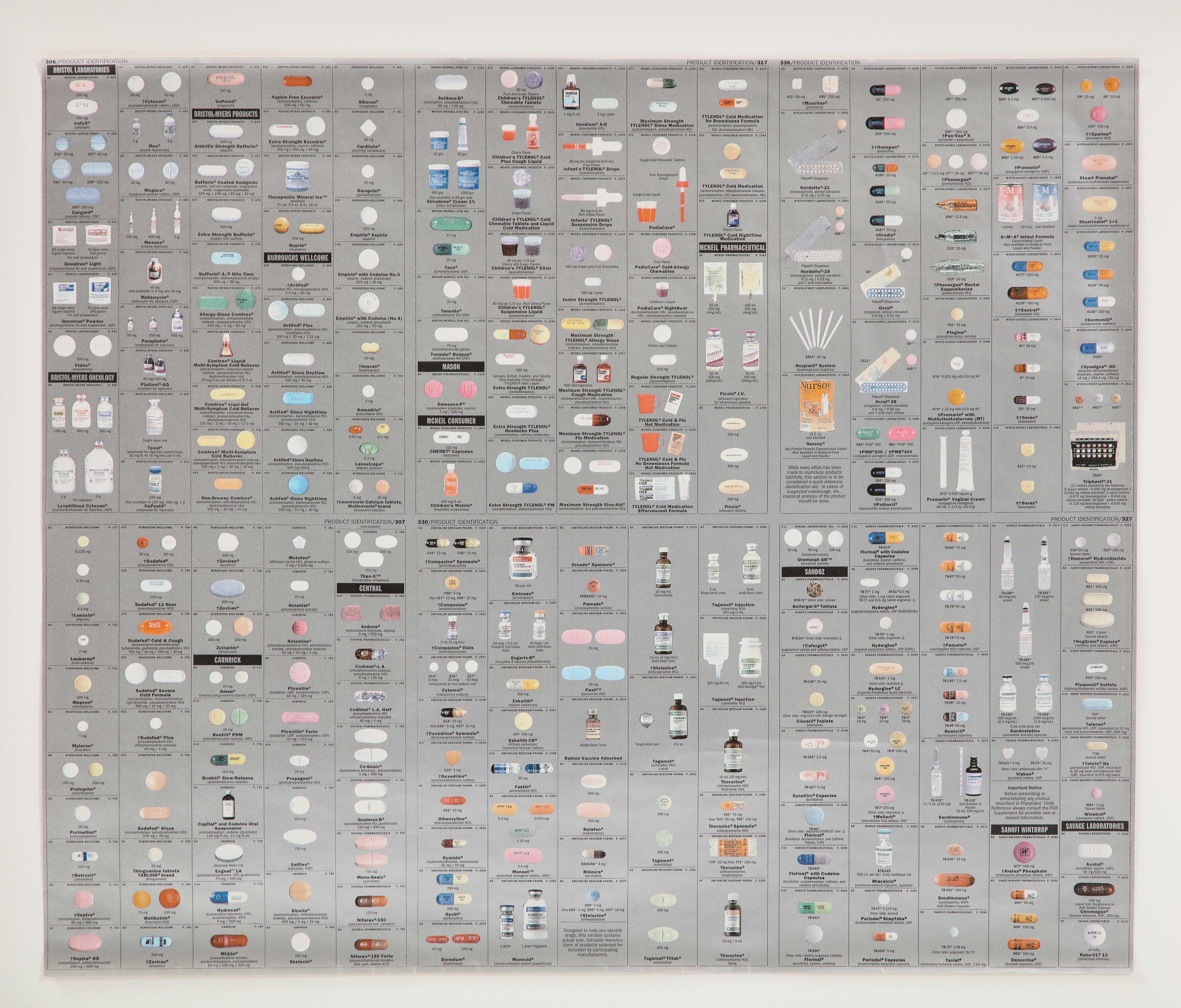 damien hirst pills poster