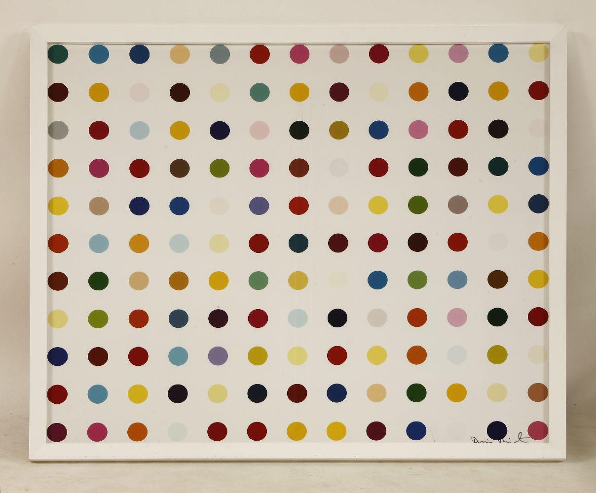 Damien Hirst (British, b.1965) Lysergic Acid Diethylamide (LSD) Lambda inkjet print in colors, 2000, signed in black felt-tip pen, numbered on the reverse, published by Eyestorm, London, on glossy Fuji Professional paper, the full sheet