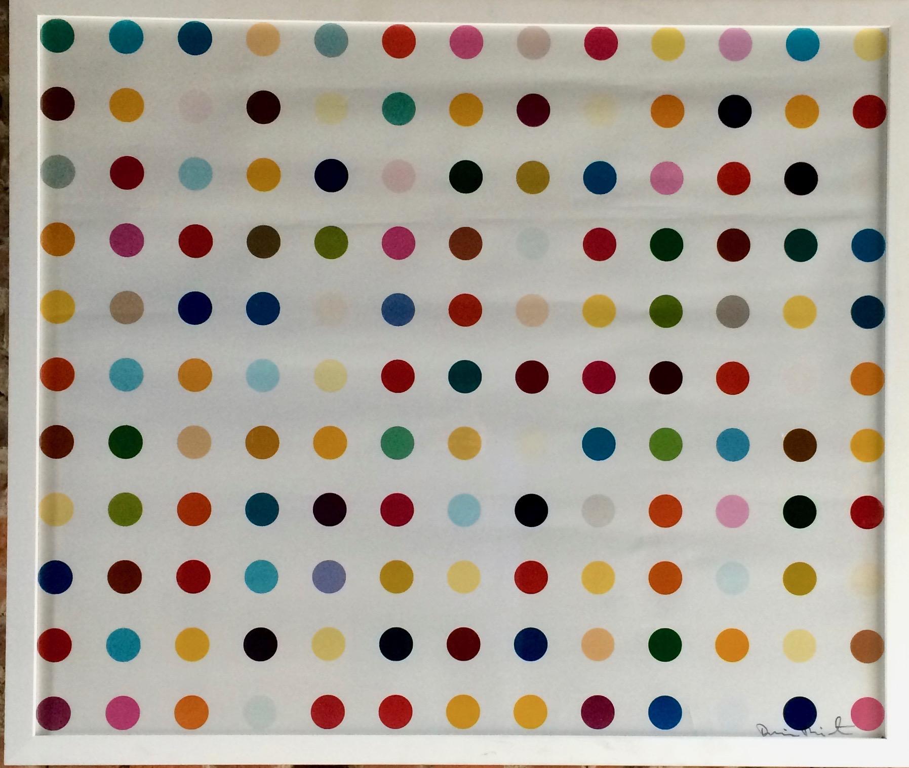 Modern Damien Hirst Spots Lysergic Acid Diethylamide (LSD), 2000