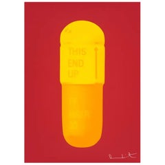 Damien Hirst, The Cure, Fire Red Sun/Yellow/Fire/Orange