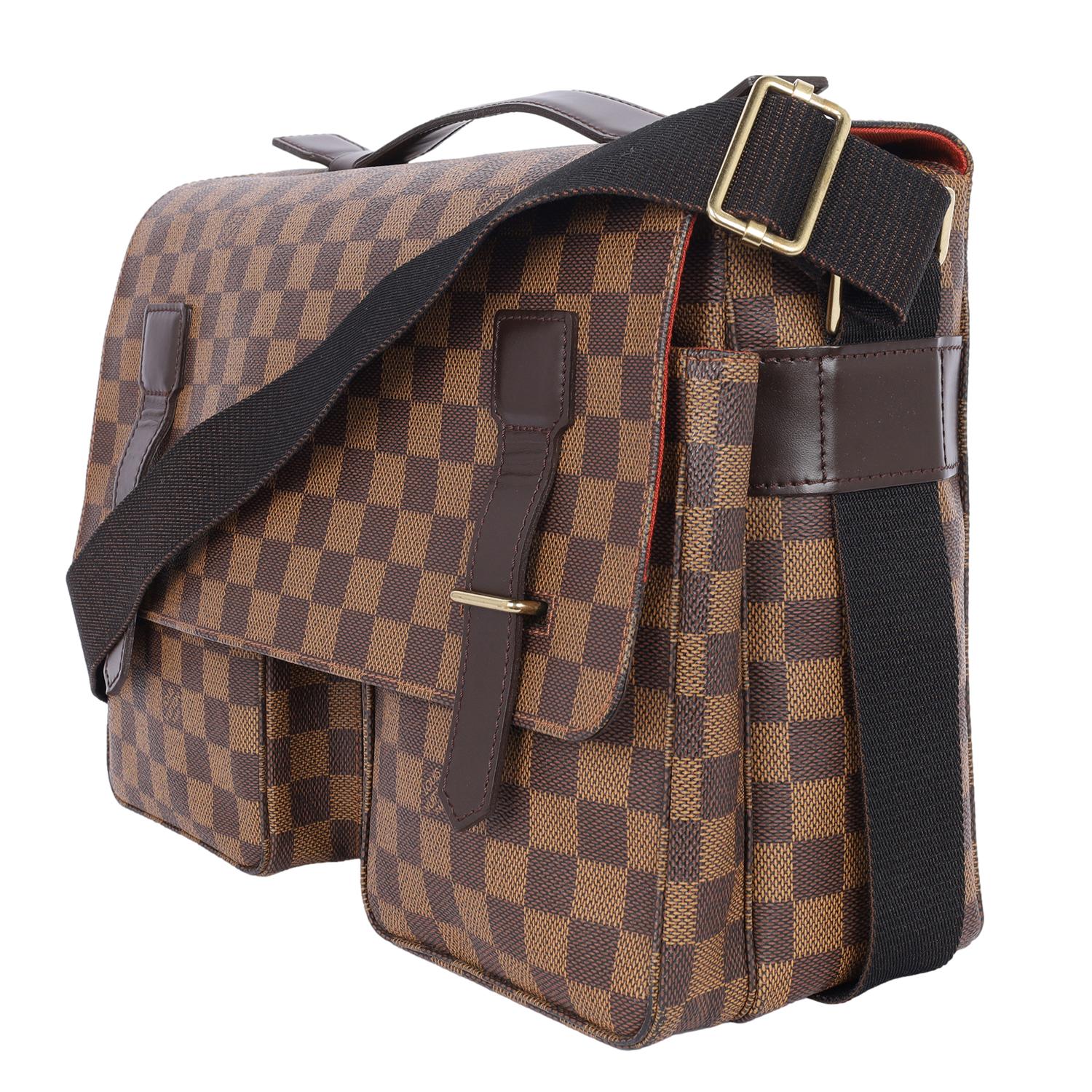 Damier Ebene Broadway Messenger Bag For Sale 1