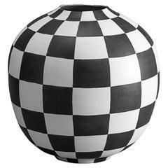 Vase Damier grand format