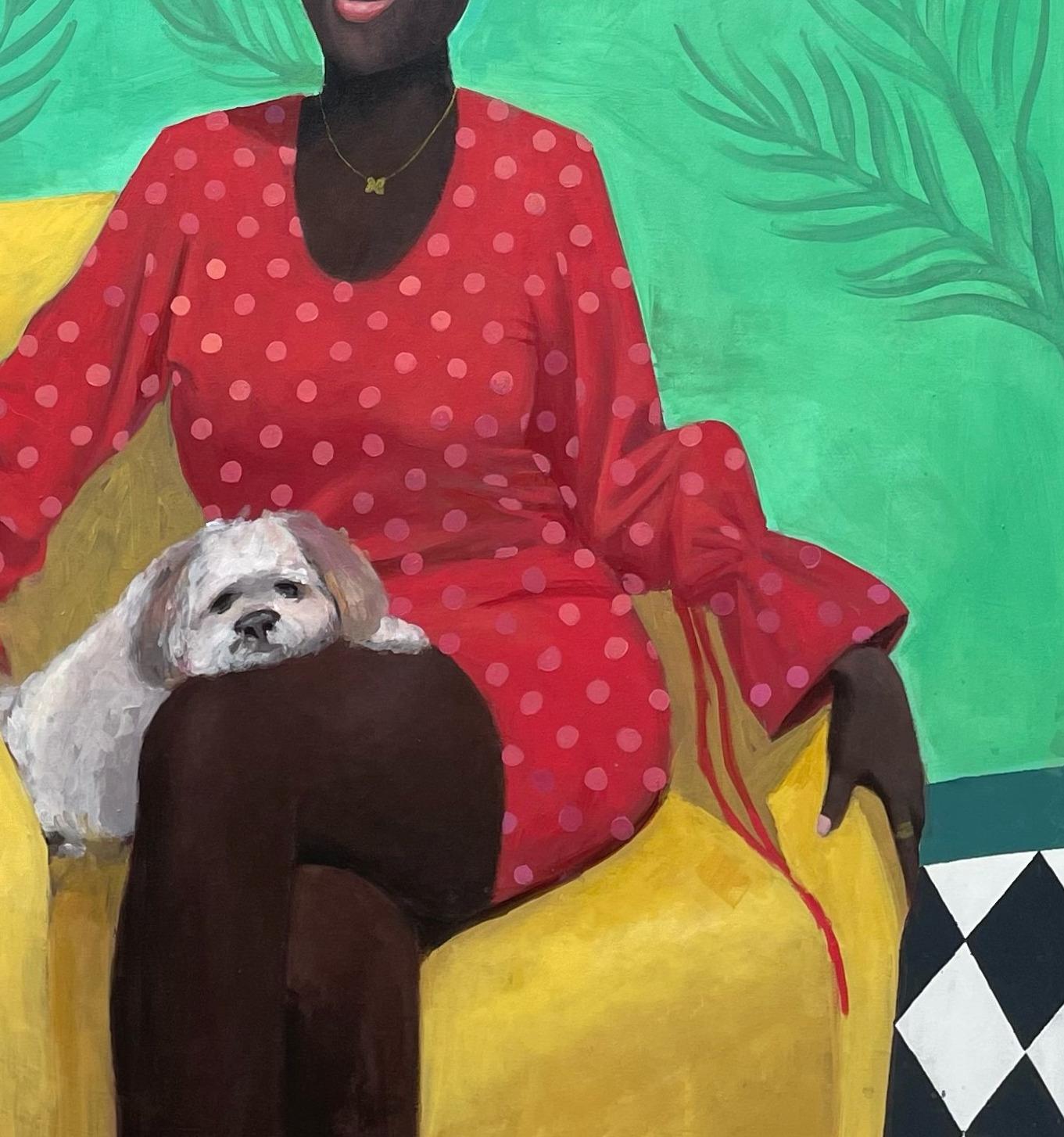 In un regno di tele e colori,
Dove sogni ed emozioni si dispiegano,
Mente un capolavoro, accattivante e tenero,
Un'arte chiamata 