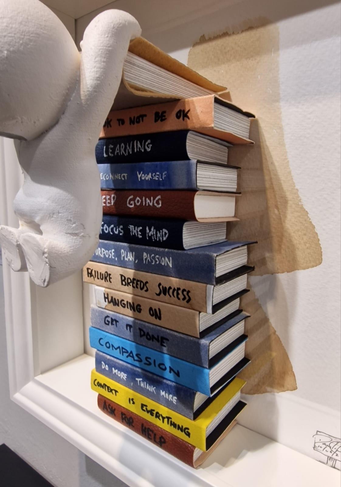 Mini-livre - Feal Content - Art urbain Mixed Media Art par Damilola Odusote