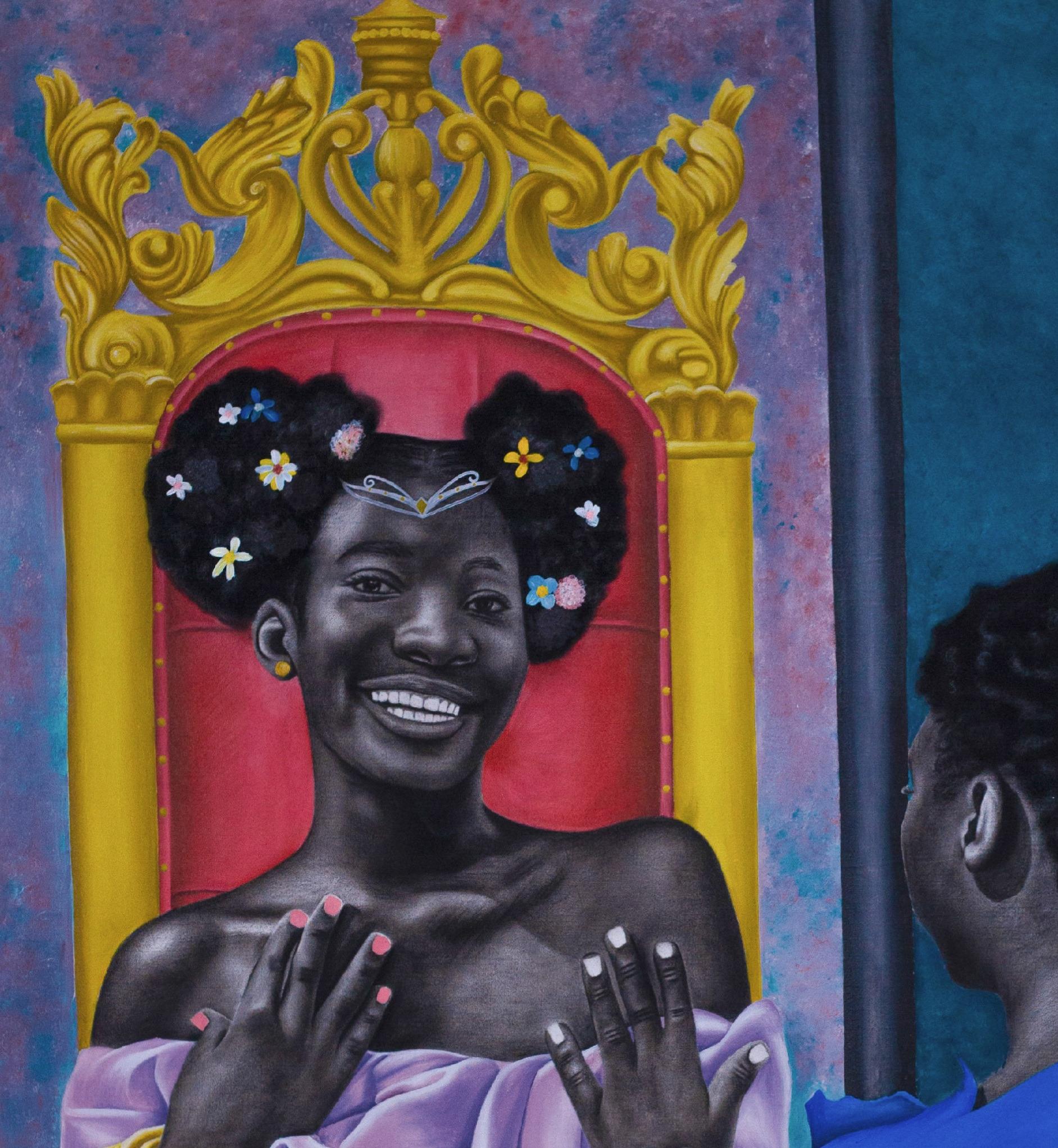 Fairy Tale - Painting by Damilola Olusegun